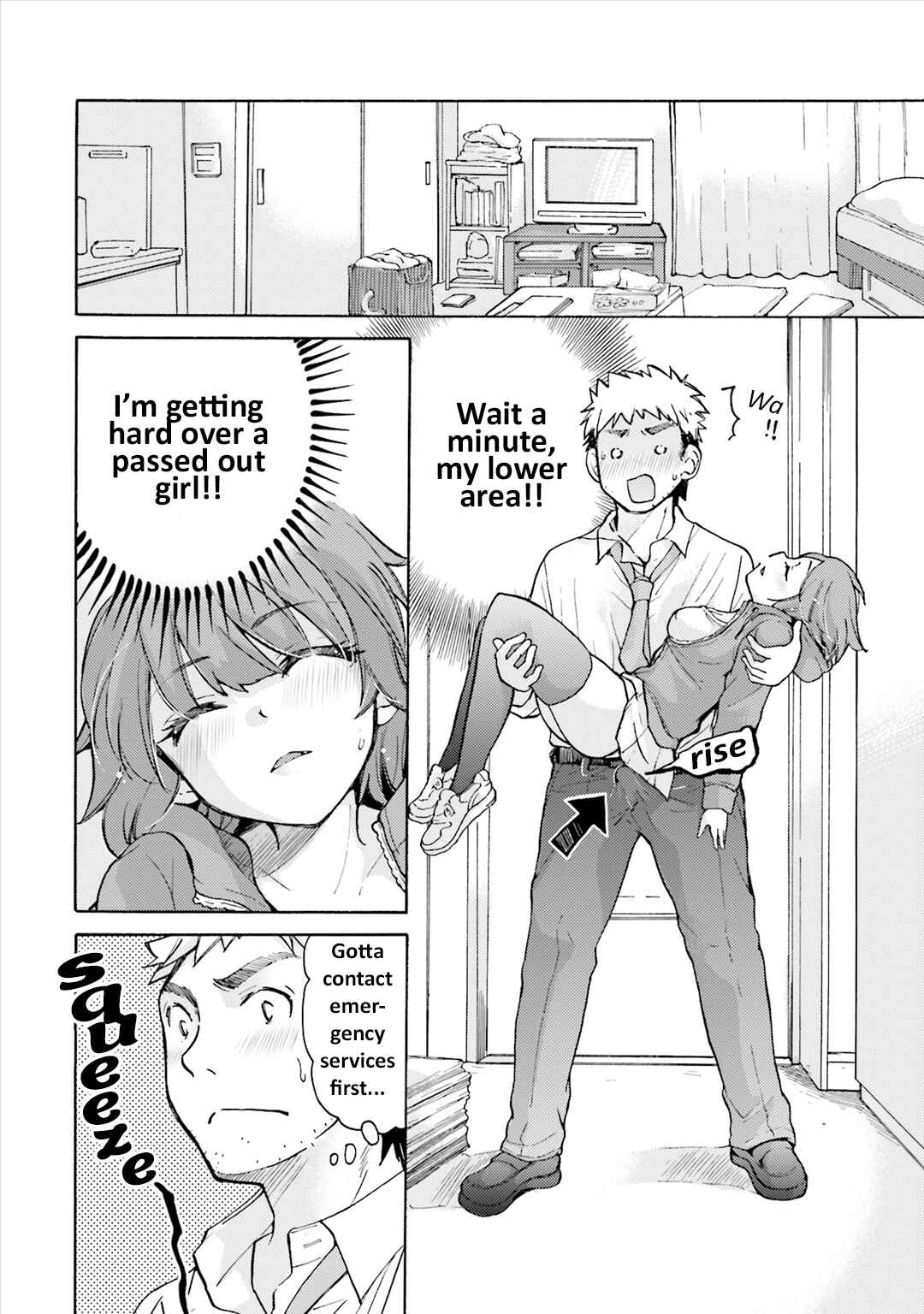 Page 11 Chapter 1 Saki-chan wa Konya mo Peko Peko