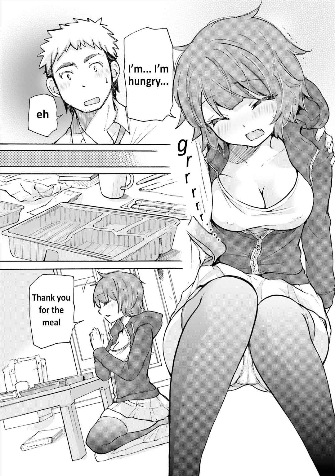 Page 12 Chapter 1 Saki-chan wa Konya mo Peko Peko