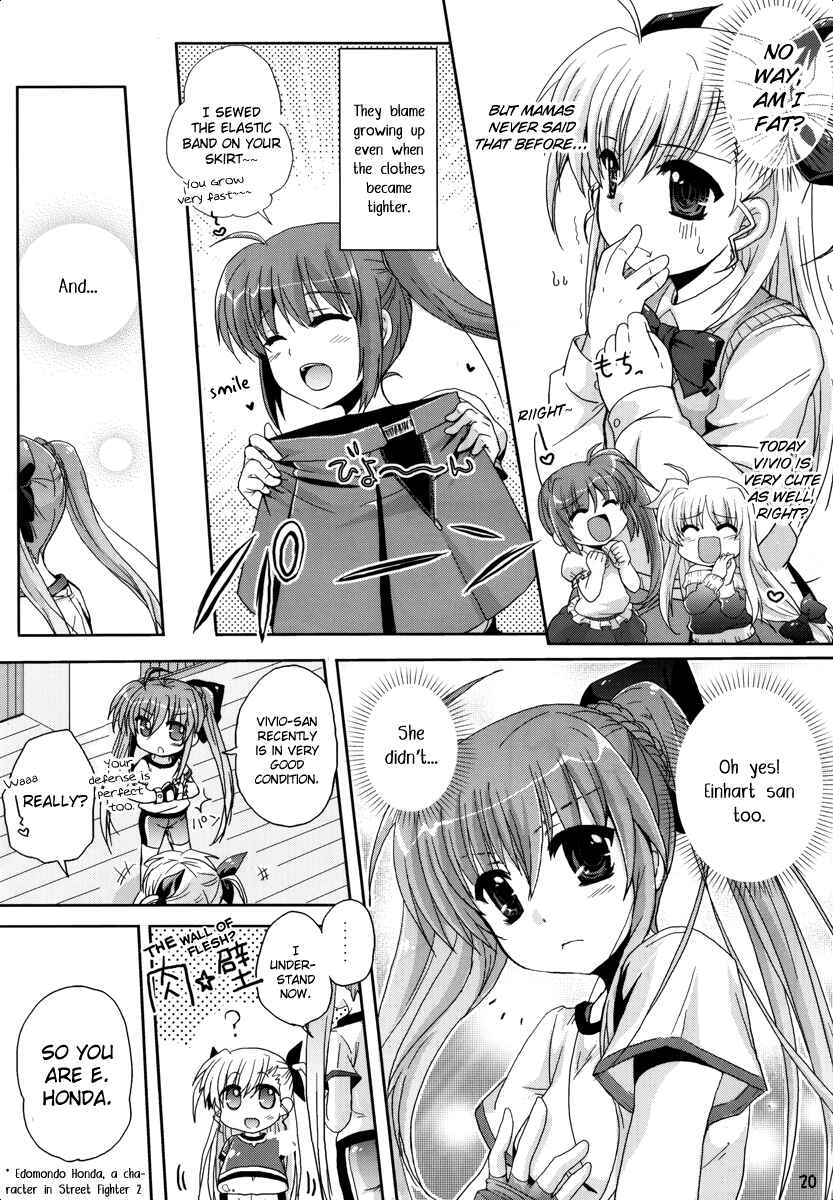 Page 19 Chapter 12 Mahou Shoujo Lyrical Nanoha - Mahou Shoujo Tsumechaimashita (Doujinshi)