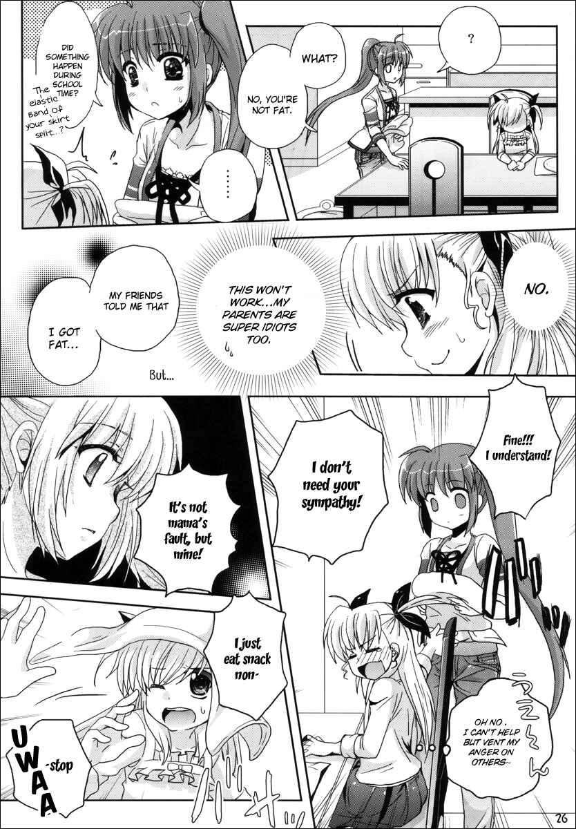Page 25 Chapter 12 Mahou Shoujo Lyrical Nanoha - Mahou Shoujo Tsumechaimashita (Doujinshi)