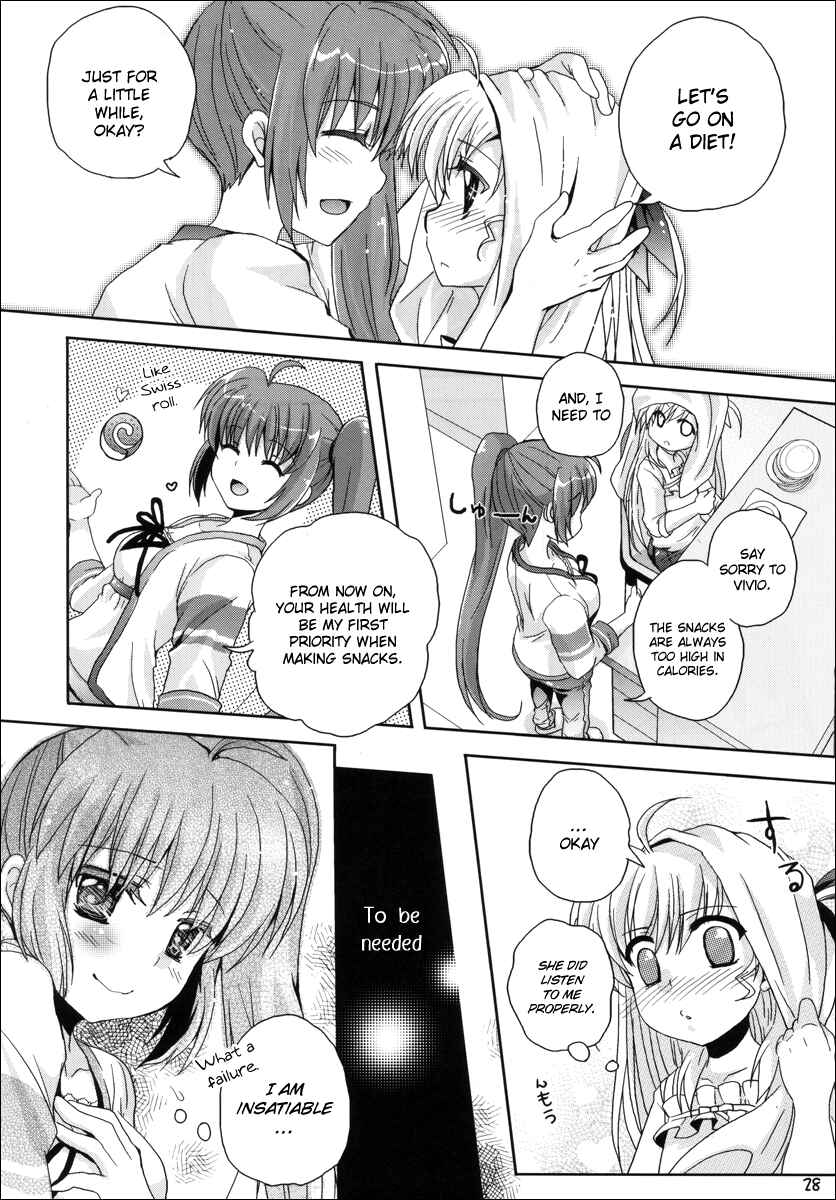 Page 27 Chapter 12 Mahou Shoujo Lyrical Nanoha - Mahou Shoujo Tsumechaimashita (Doujinshi)