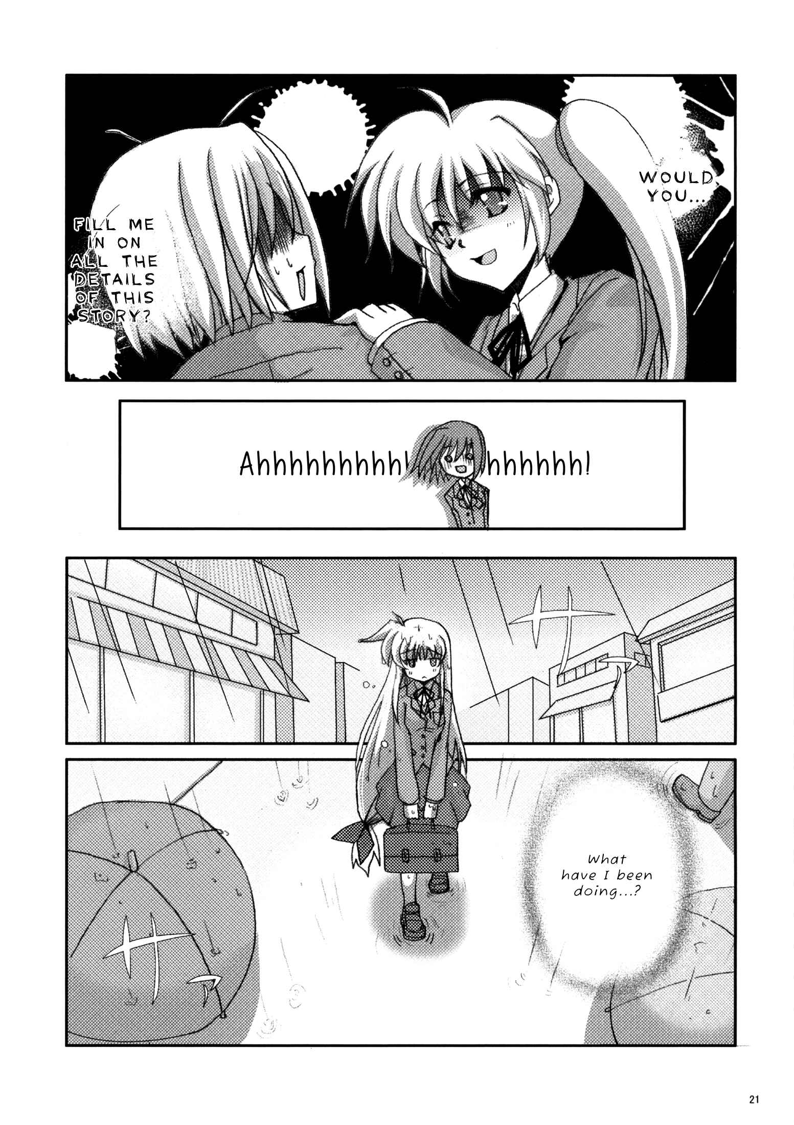 Page 12 Chapter 2 Mahou Shoujo Lyrical Nanoha - Mahou Shoujo Tsumechaimashita (Doujinshi)