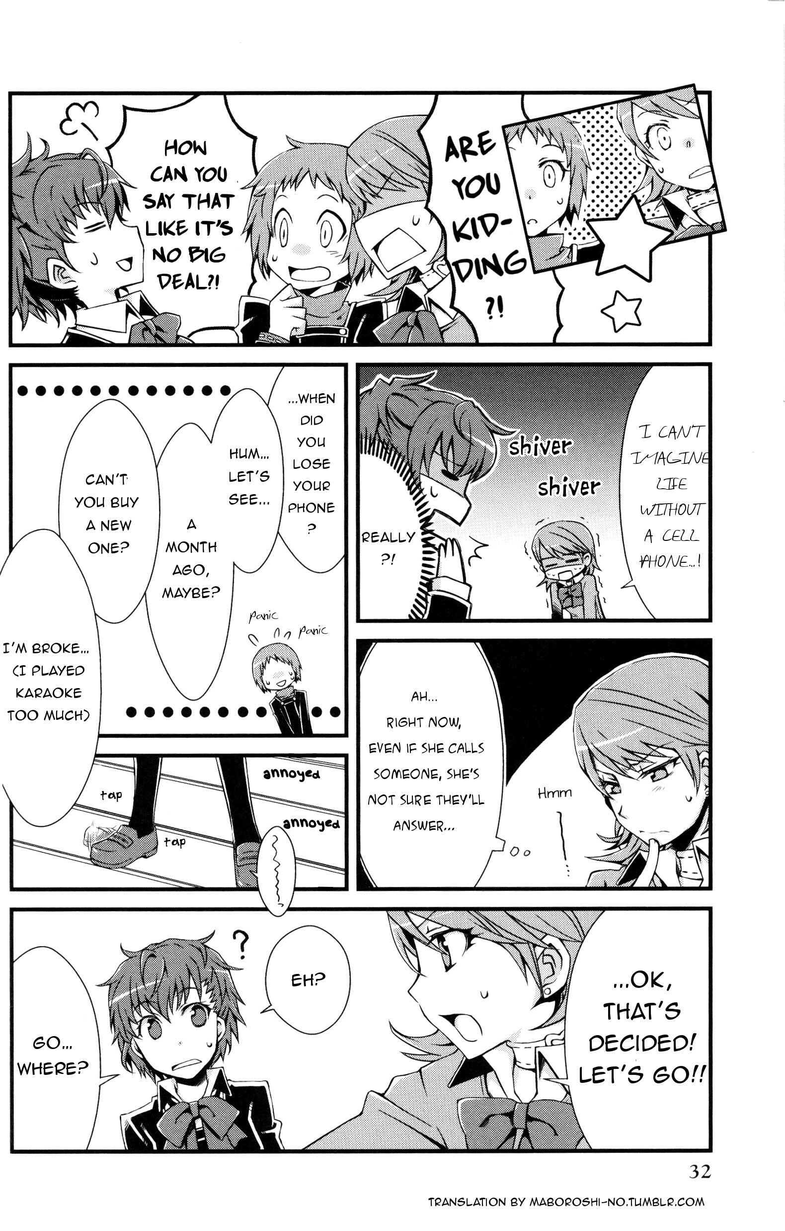 Page 4 Chapter 3 Persona 3 Portable Comic Anthology (DNA  Media Comics)
