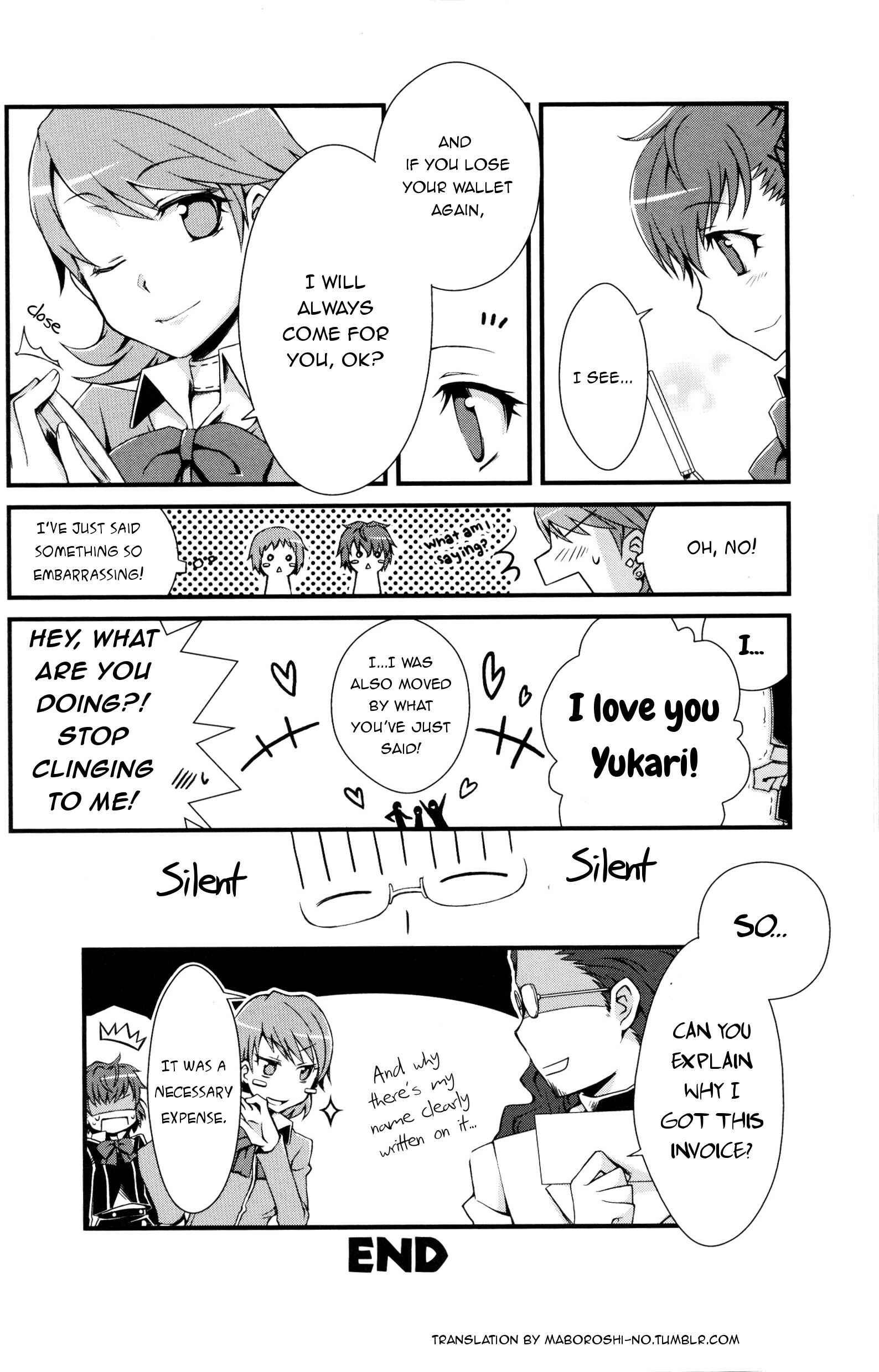 Page 8 Chapter 3 Persona 3 Portable Comic Anthology (DNA  Media Comics)