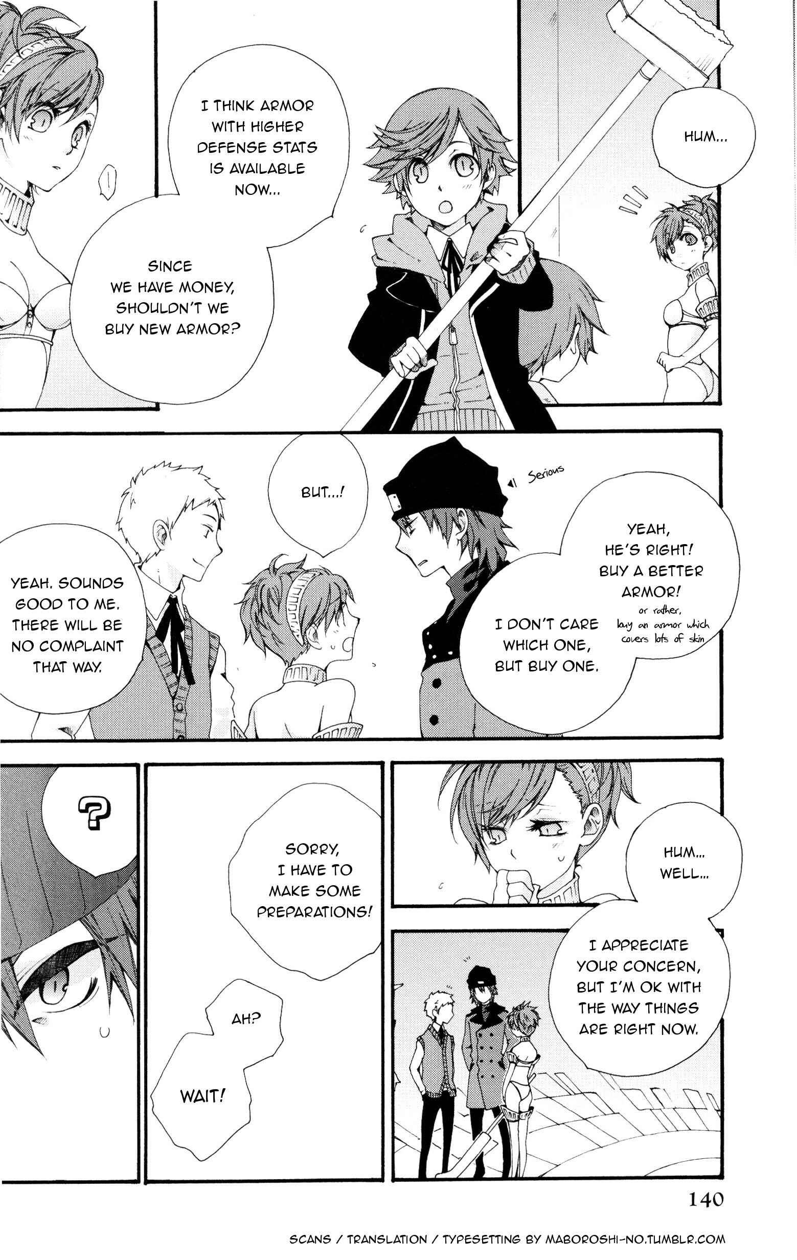 Page 4 Chapter 14 Persona 3 Portable Comic Anthology (DNA  Media Comics)