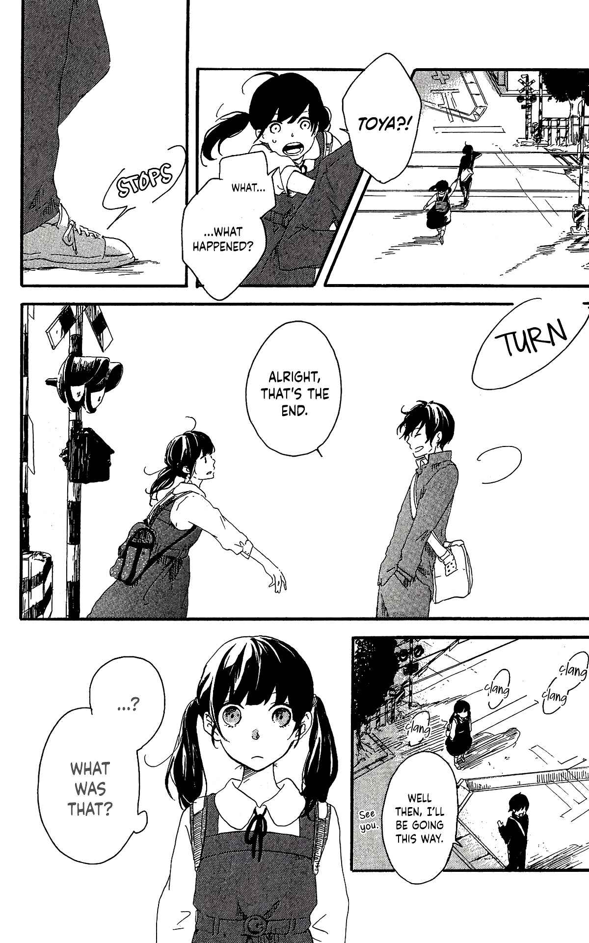 Page 24 Chapter Unknown_08b1 Fumikiri, Kimi no te, Sakuramichi