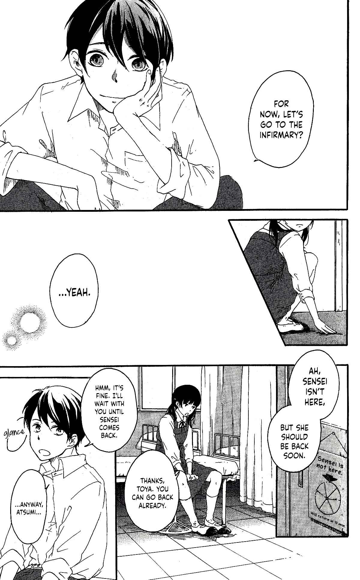 Page 29 Chapter Unknown_08b1 Fumikiri, Kimi no te, Sakuramichi