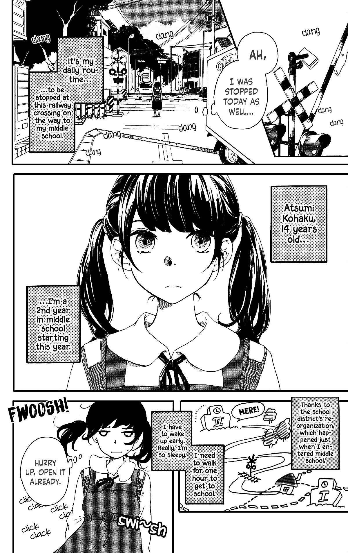 Page 4 Chapter Unknown_08b1 Fumikiri, Kimi no te, Sakuramichi