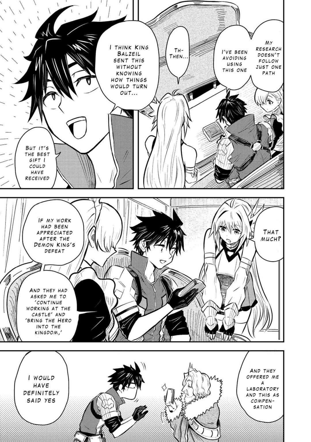 Page 27 Chapter 6 Outo One Ope Golem Master. Masakano Tsuihou!? ~Jiyuu no mi ni Nattanode Deshi no Bijin Yuusha-tachi to Issho ni Saikyou Gouremu Tsukurimasu. Modotte Koi to Iwarete mo Mou Shiran!~