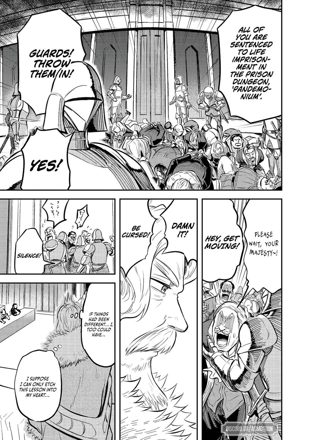 Page 14 Chapter 10 Outo One Ope Golem Master. Masakano Tsuihou!? ~Jiyuu no mi ni Nattanode Deshi no Bijin Yuusha-tachi to Issho ni Saikyou Gouremu Tsukurimasu. Modotte Koi to Iwarete mo Mou Shiran!~