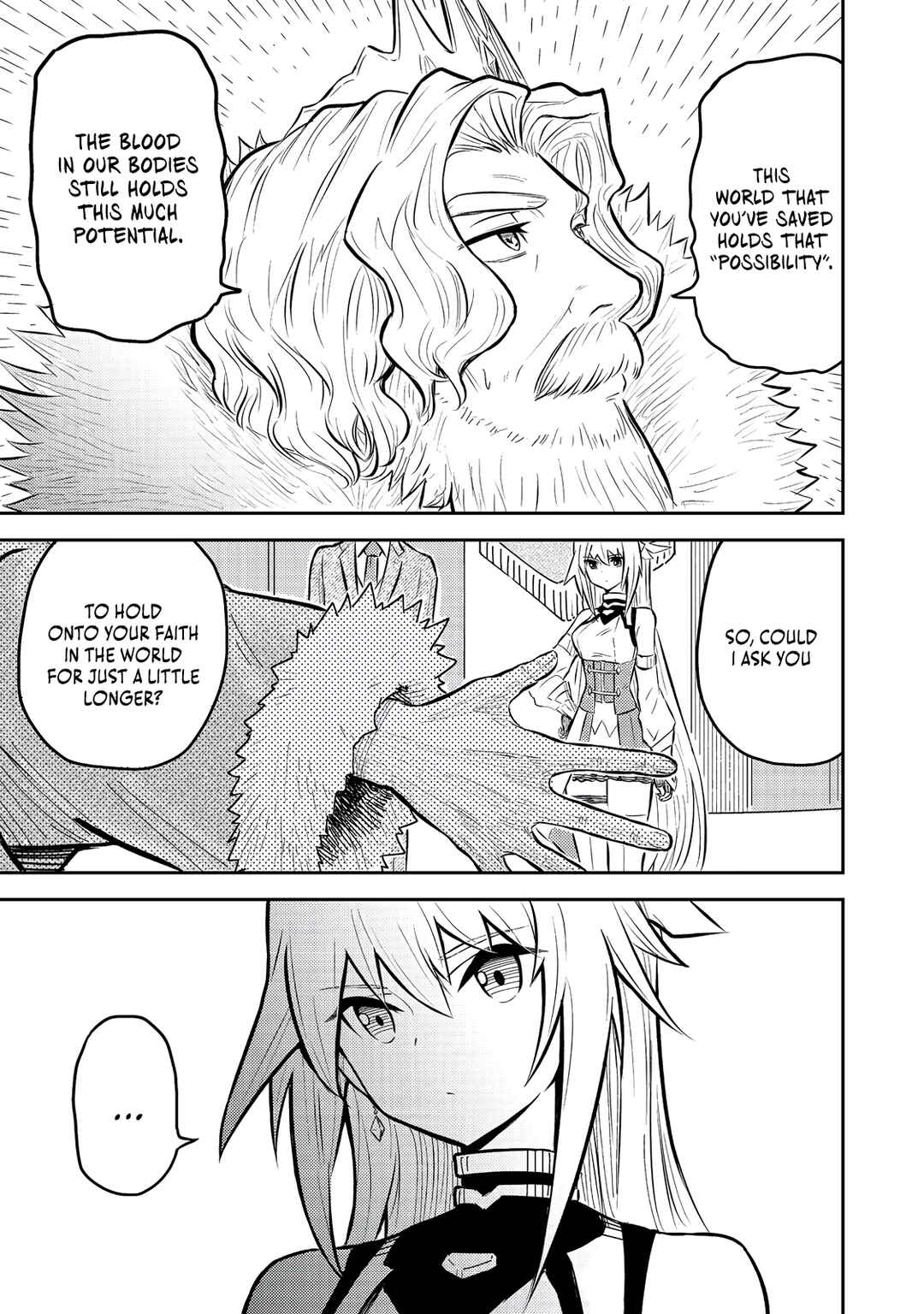 Page 32 Chapter 8 Outo One Ope Golem Master. Masakano Tsuihou!? ~Jiyuu no mi ni Nattanode Deshi no Bijin Yuusha-tachi to Issho ni Saikyou Gouremu Tsukurimasu. Modotte Koi to Iwarete mo Mou Shiran!~