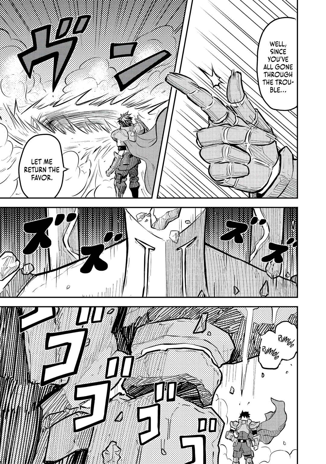 Page 36 Chapter 9 Outo One Ope Golem Master. Masakano Tsuihou!? ~Jiyuu no mi ni Nattanode Deshi no Bijin Yuusha-tachi to Issho ni Saikyou Gouremu Tsukurimasu. Modotte Koi to Iwarete mo Mou Shiran!~