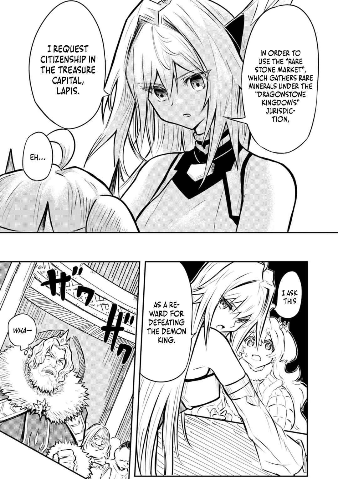 Page 6 Chapter 2 Outo One Ope Golem Master. Masakano Tsuihou!? ~Jiyuu no mi ni Nattanode Deshi no Bijin Yuusha-tachi to Issho ni Saikyou Gouremu Tsukurimasu. Modotte Koi to Iwarete mo Mou Shiran!~