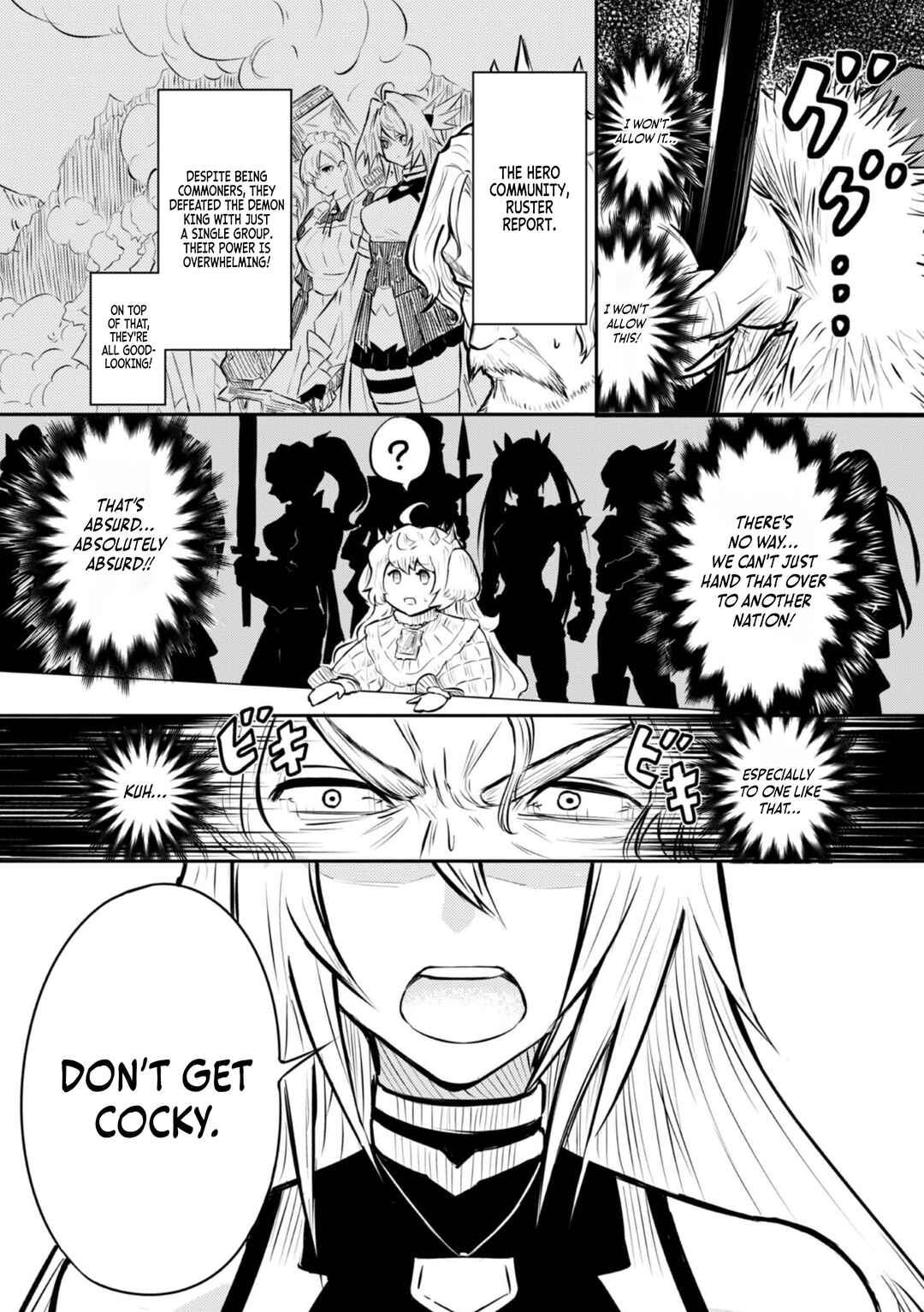 Page 7 Chapter 2 Outo One Ope Golem Master. Masakano Tsuihou!? ~Jiyuu no mi ni Nattanode Deshi no Bijin Yuusha-tachi to Issho ni Saikyou Gouremu Tsukurimasu. Modotte Koi to Iwarete mo Mou Shiran!~