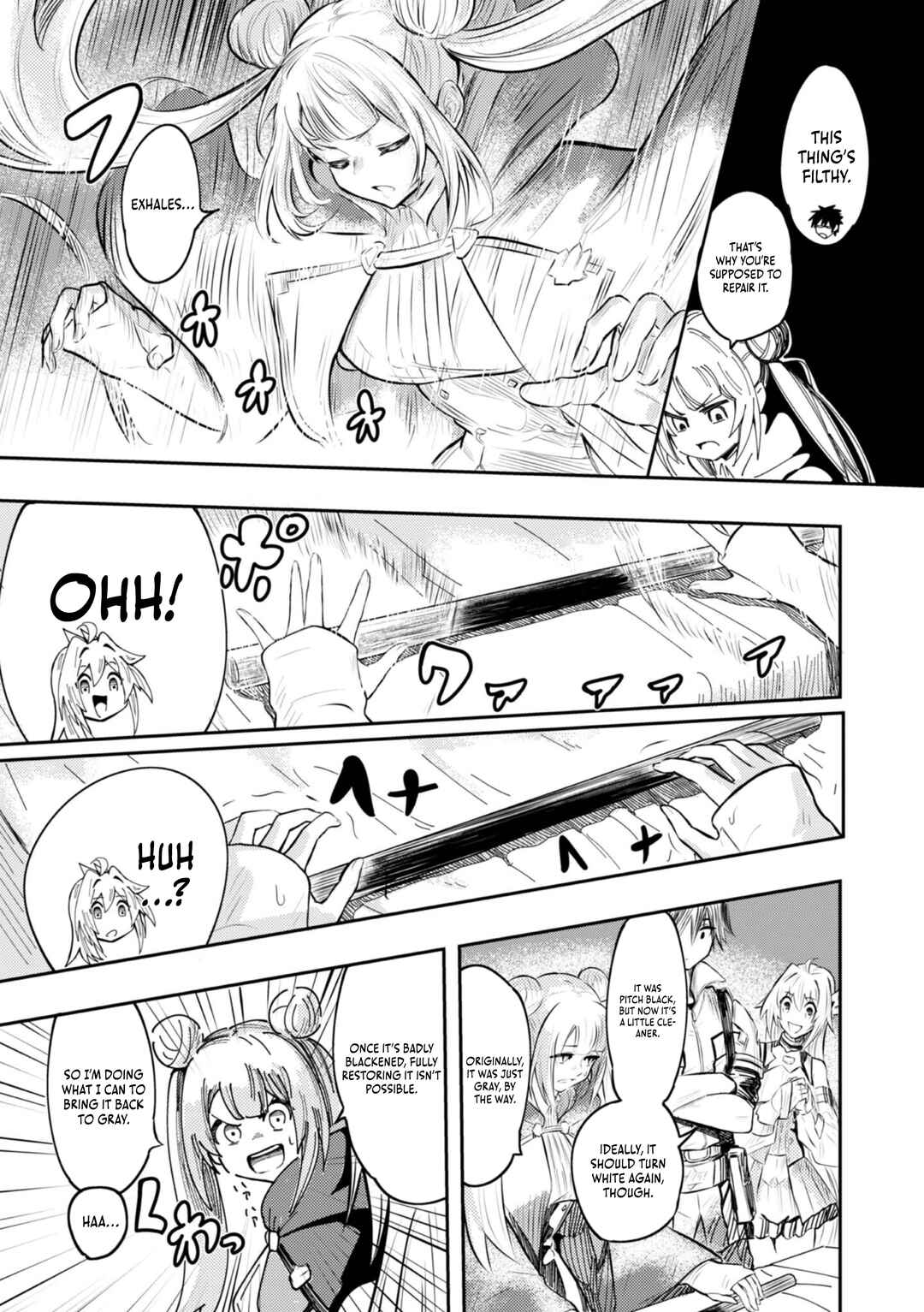 Page 11 Chapter 3 Outo One Ope Golem Master. Masakano Tsuihou!? ~Jiyuu no mi ni Nattanode Deshi no Bijin Yuusha-tachi to Issho ni Saikyou Gouremu Tsukurimasu. Modotte Koi to Iwarete mo Mou Shiran!~