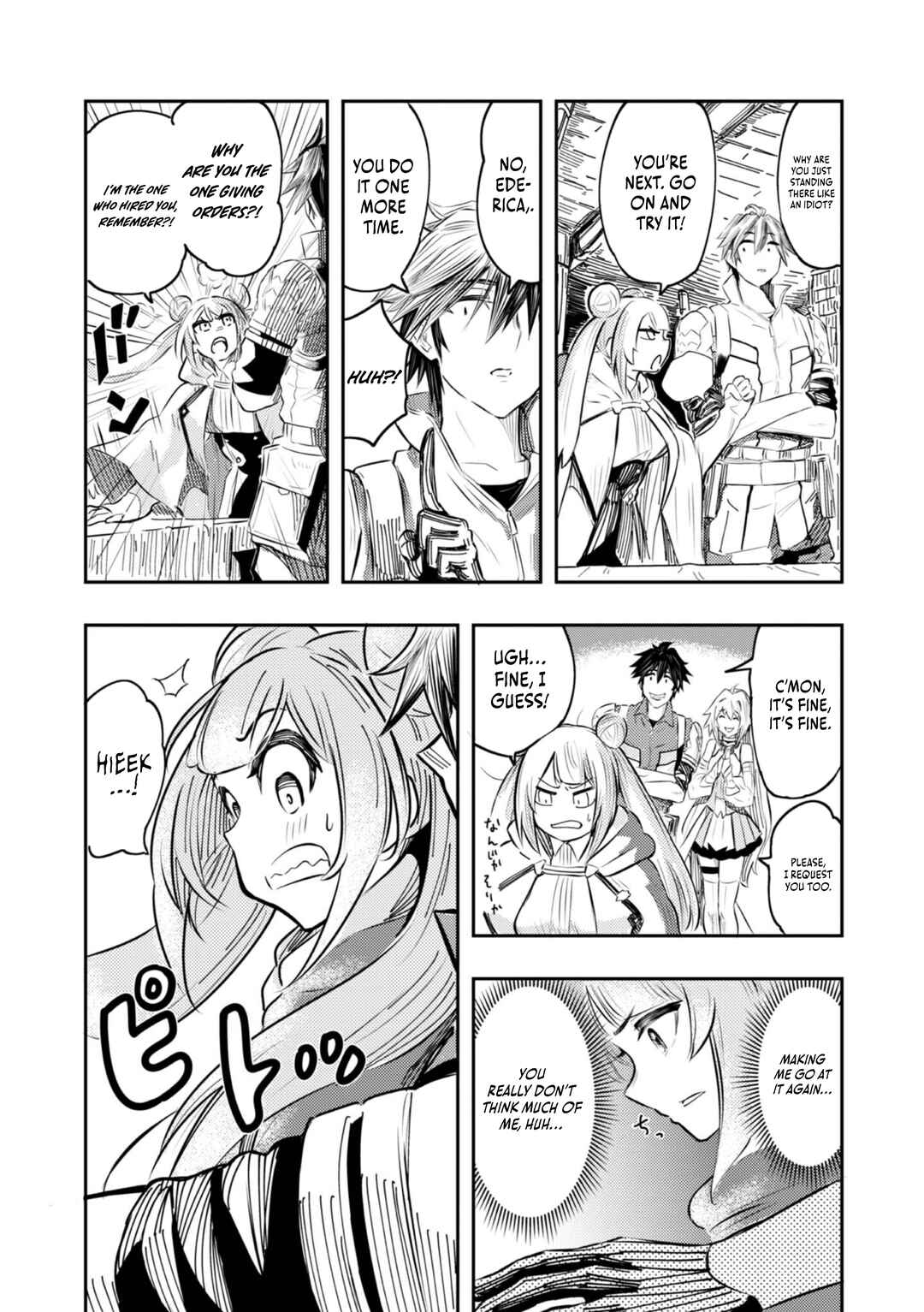 Page 12 Chapter 3 Outo One Ope Golem Master. Masakano Tsuihou!? ~Jiyuu no mi ni Nattanode Deshi no Bijin Yuusha-tachi to Issho ni Saikyou Gouremu Tsukurimasu. Modotte Koi to Iwarete mo Mou Shiran!~