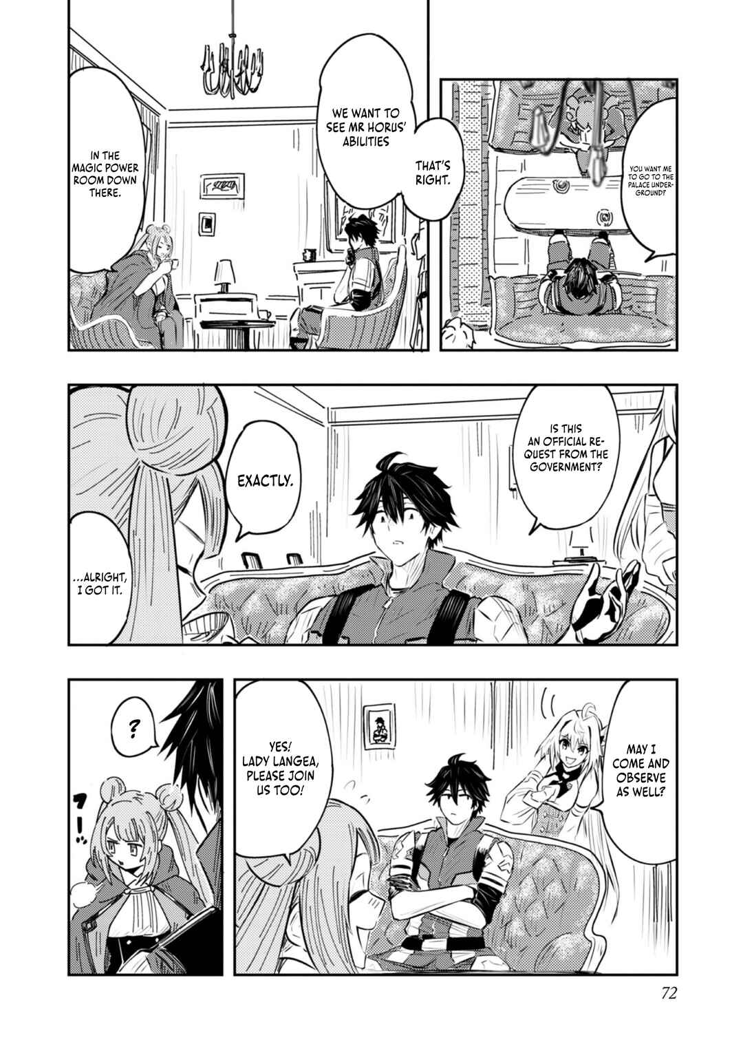 Page 4 Chapter 3 Outo One Ope Golem Master. Masakano Tsuihou!? ~Jiyuu no mi ni Nattanode Deshi no Bijin Yuusha-tachi to Issho ni Saikyou Gouremu Tsukurimasu. Modotte Koi to Iwarete mo Mou Shiran!~