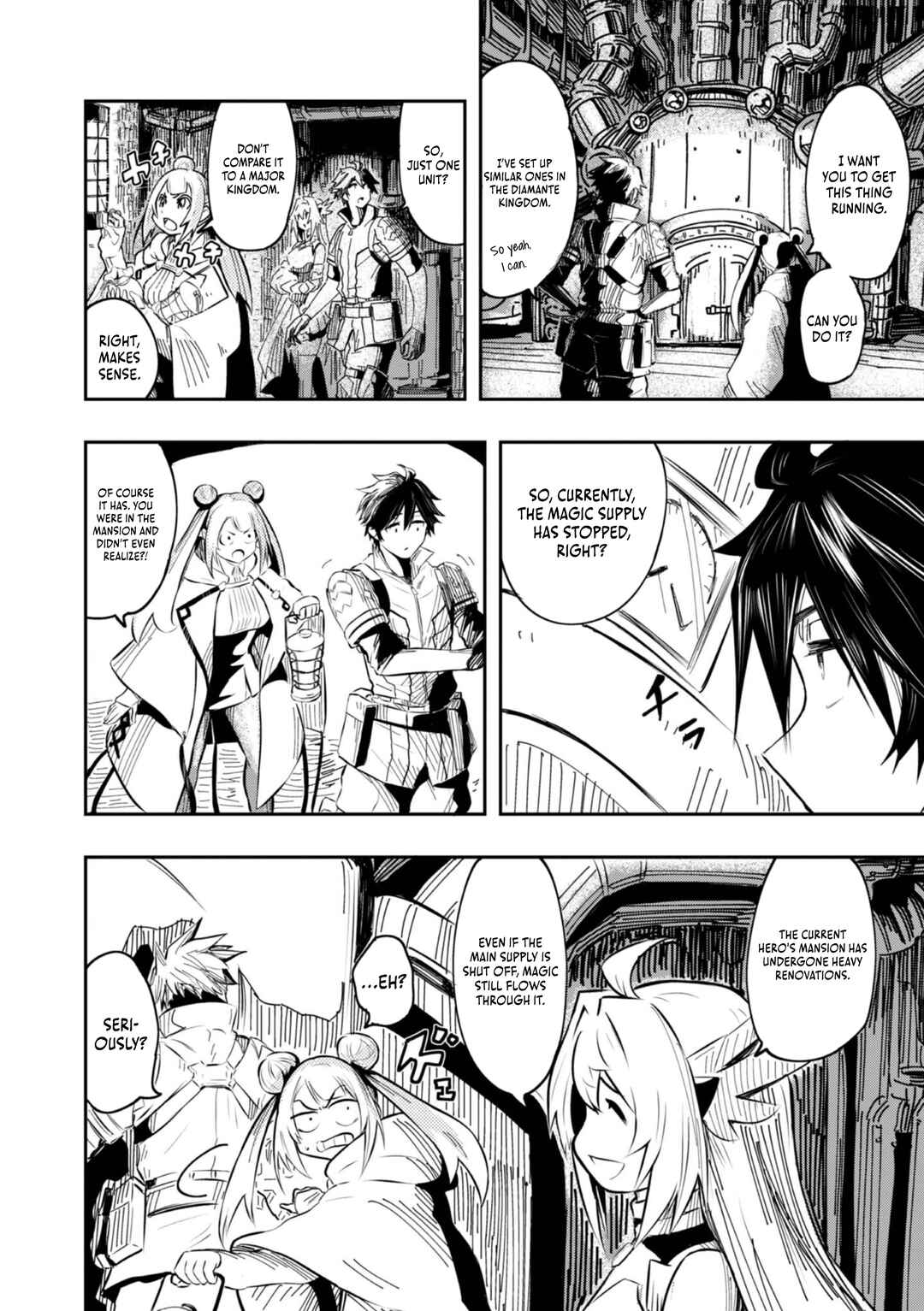Page 8 Chapter 3 Outo One Ope Golem Master. Masakano Tsuihou!? ~Jiyuu no mi ni Nattanode Deshi no Bijin Yuusha-tachi to Issho ni Saikyou Gouremu Tsukurimasu. Modotte Koi to Iwarete mo Mou Shiran!~