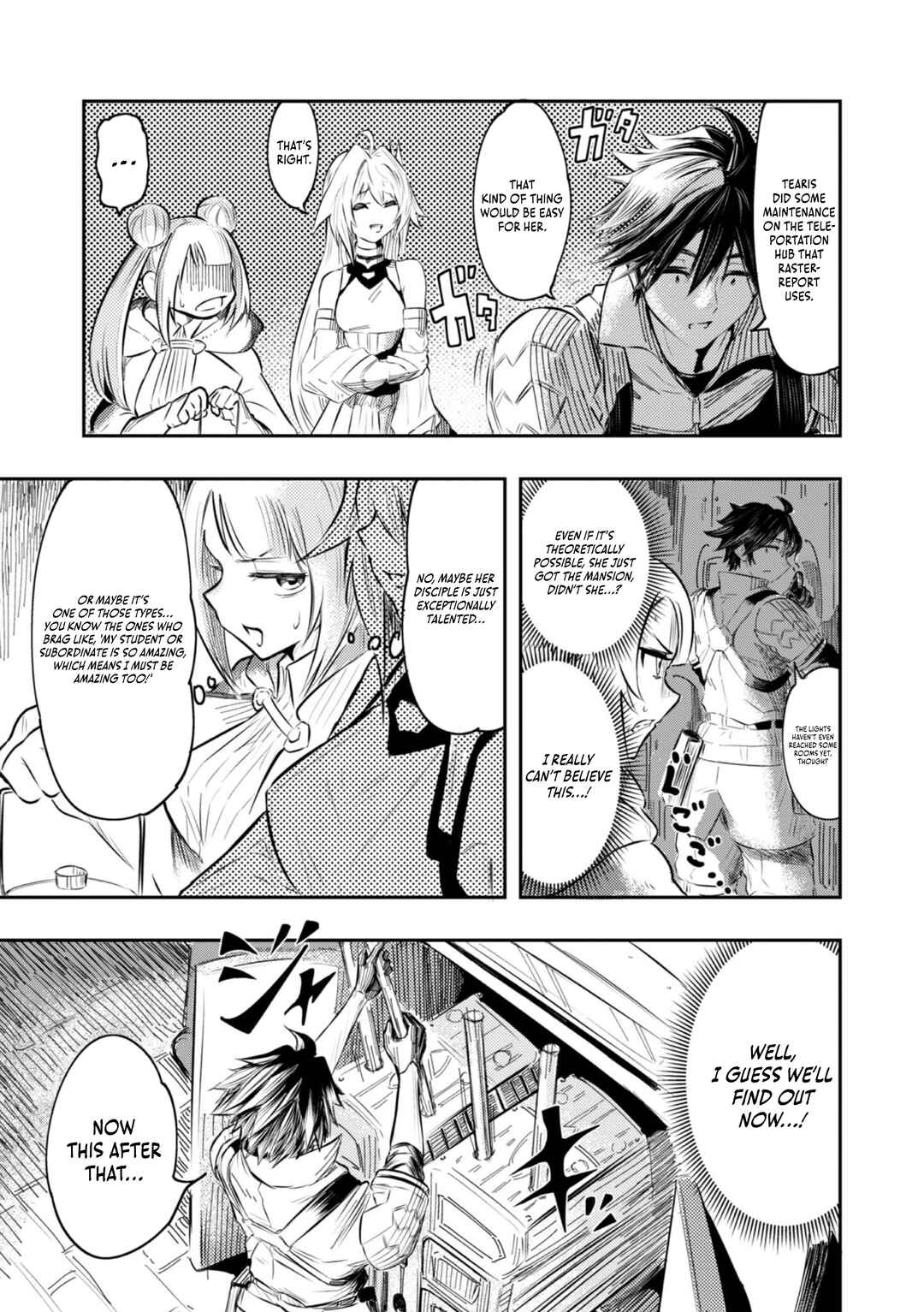 Page 9 Chapter 3 Outo One Ope Golem Master. Masakano Tsuihou!? ~Jiyuu no mi ni Nattanode Deshi no Bijin Yuusha-tachi to Issho ni Saikyou Gouremu Tsukurimasu. Modotte Koi to Iwarete mo Mou Shiran!~