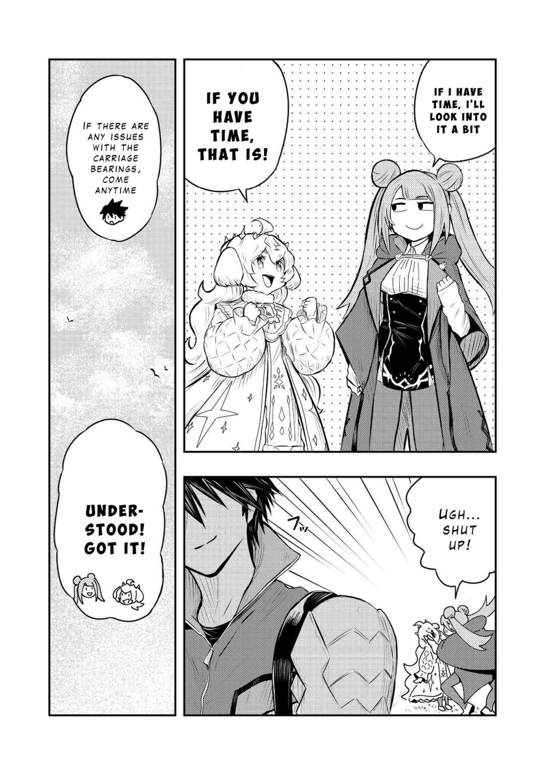 Page 17 Chapter 4 Outo One Ope Golem Master. Masakano Tsuihou!? ~Jiyuu no mi ni Nattanode Deshi no Bijin Yuusha-tachi to Issho ni Saikyou Gouremu Tsukurimasu. Modotte Koi to Iwarete mo Mou Shiran!~