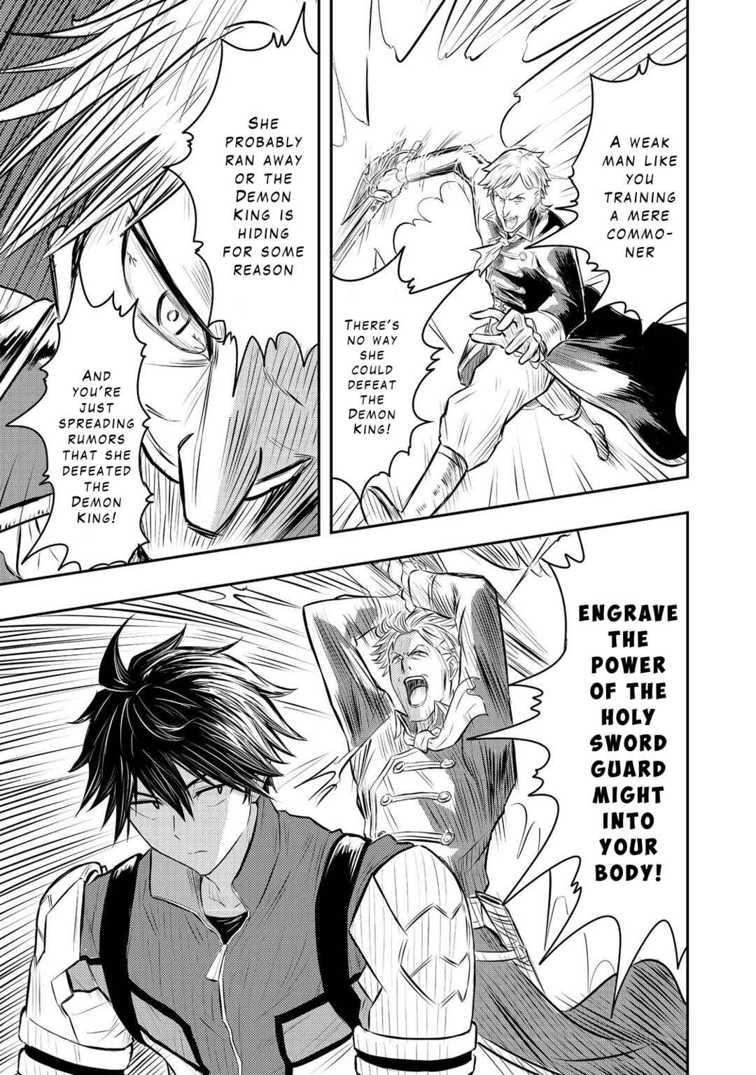 Page 27 Chapter 4 Outo One Ope Golem Master. Masakano Tsuihou!? ~Jiyuu no mi ni Nattanode Deshi no Bijin Yuusha-tachi to Issho ni Saikyou Gouremu Tsukurimasu. Modotte Koi to Iwarete mo Mou Shiran!~