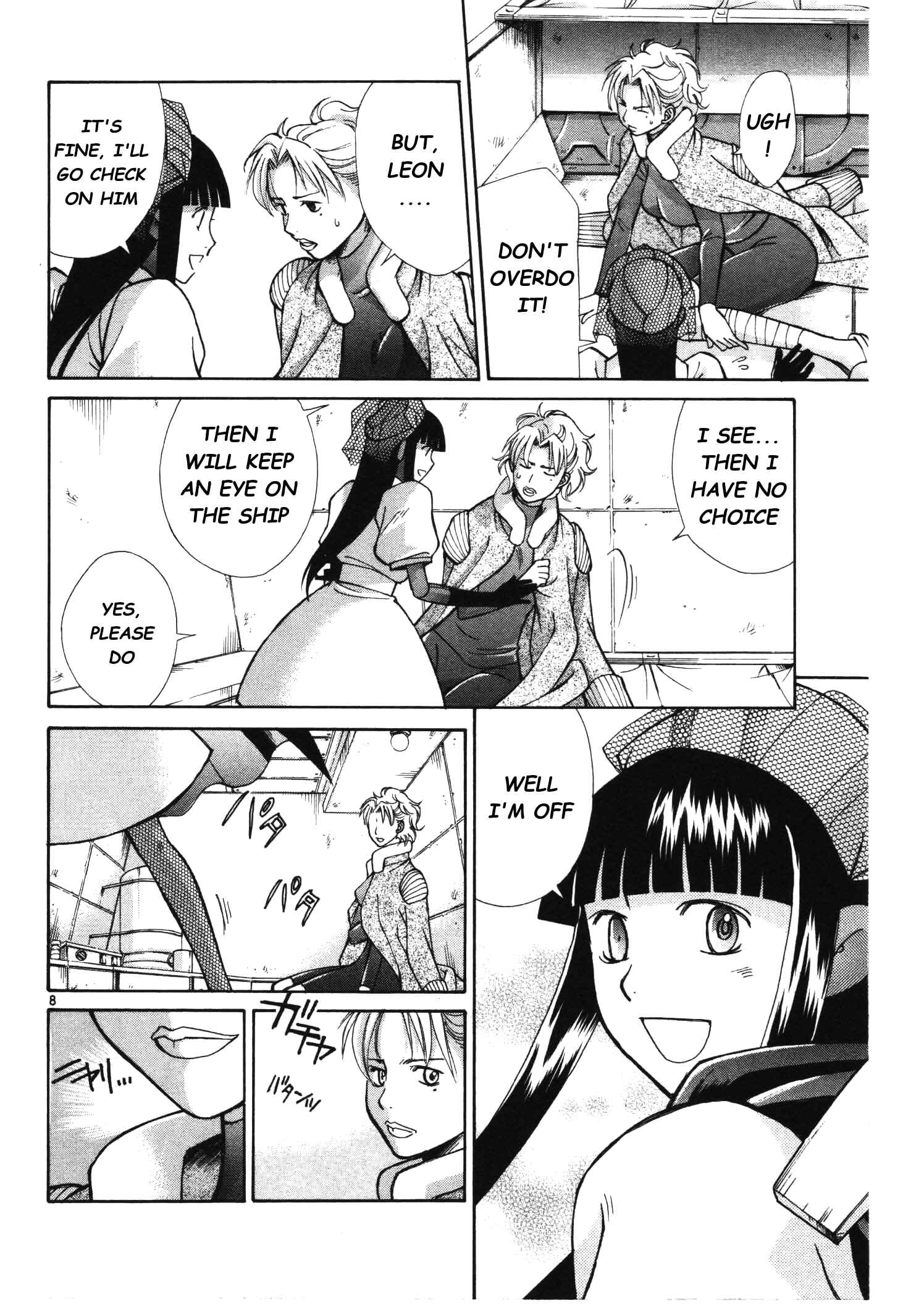 Page 9 Chapter 4 Ergo Proxy - Centzon Hitchers and Undertaker