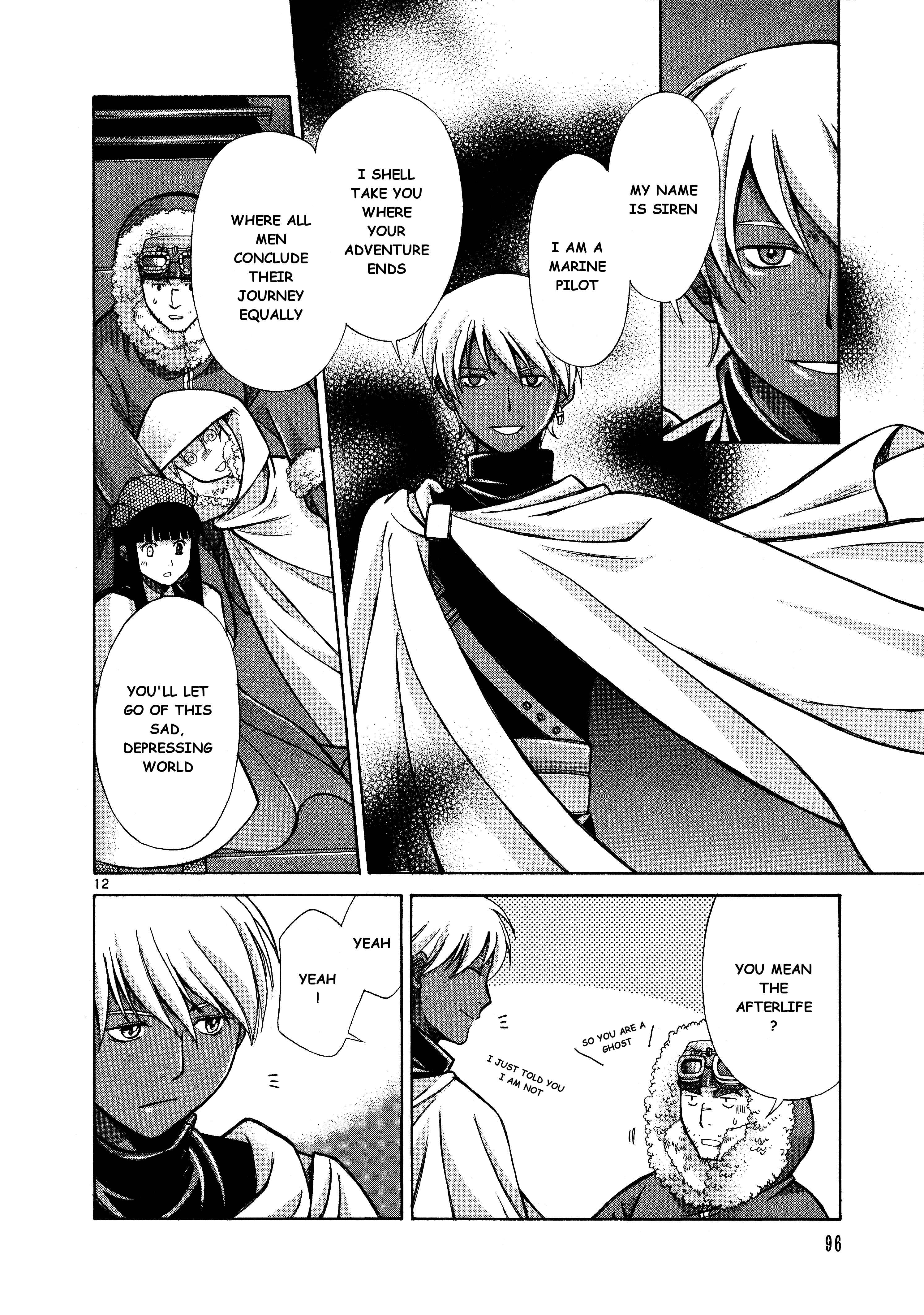 Page 13 Chapter 8 Ergo Proxy - Centzon Hitchers and Undertaker