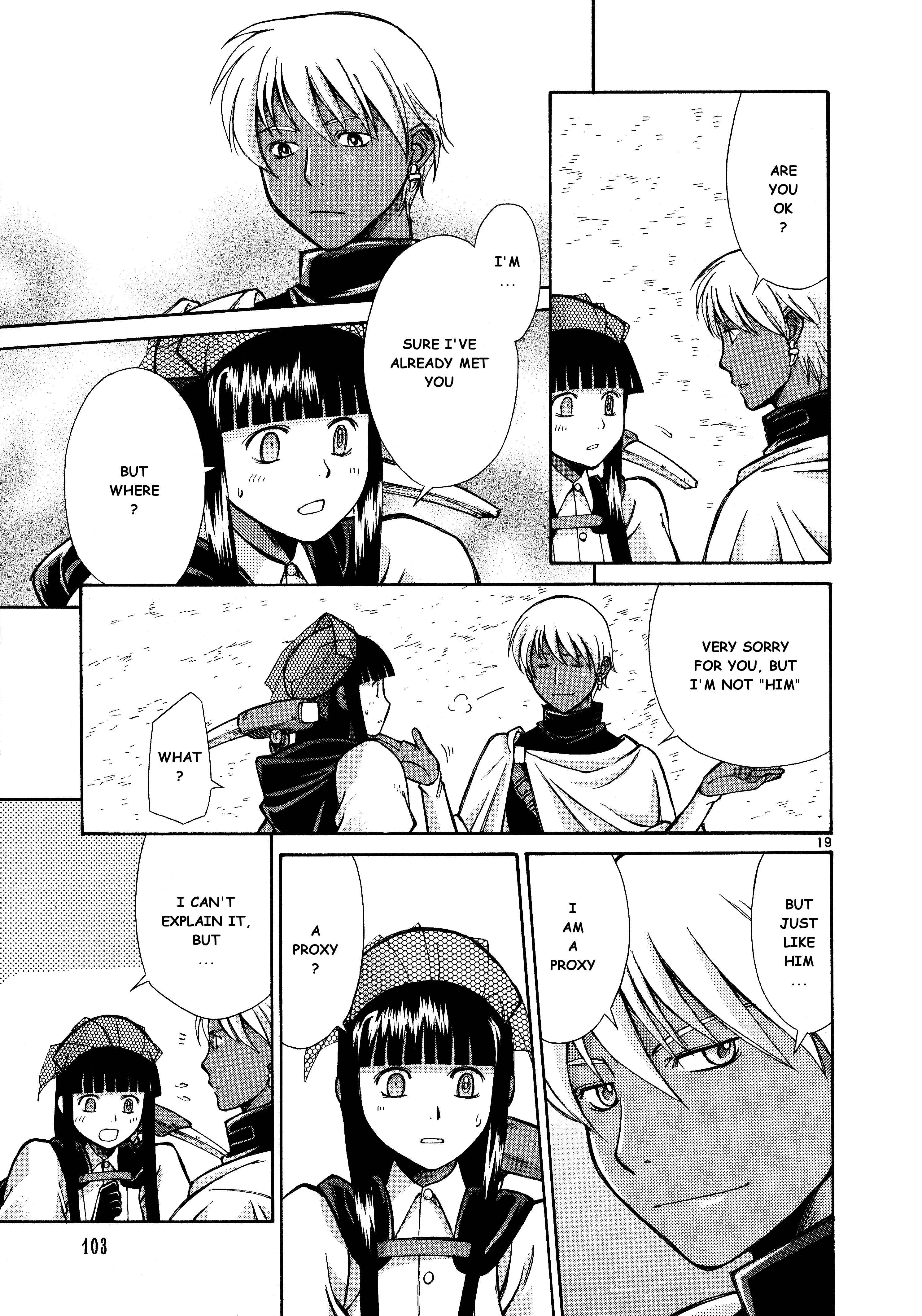 Page 19 Chapter 8 Ergo Proxy - Centzon Hitchers and Undertaker