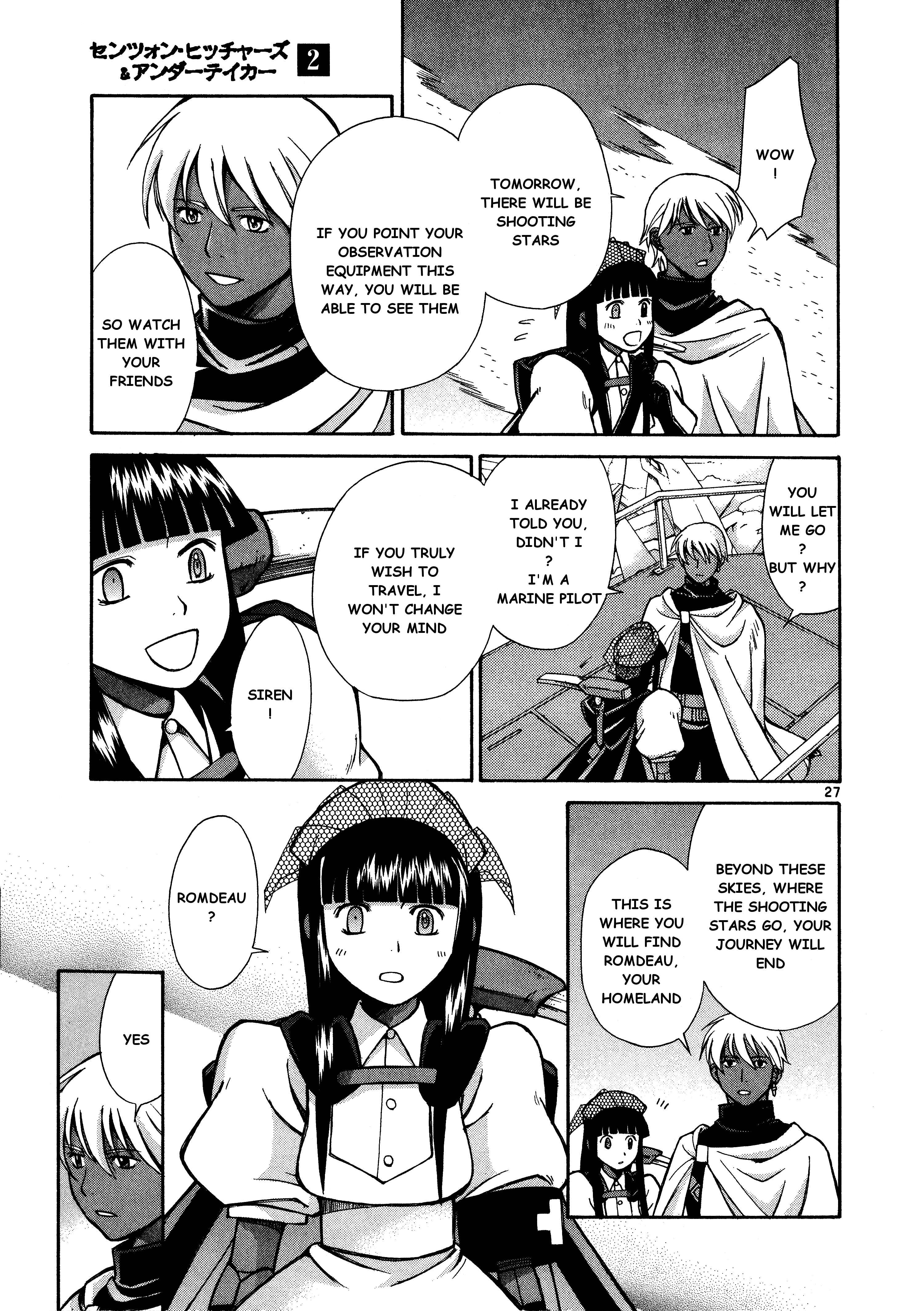 Page 27 Chapter 8 Ergo Proxy - Centzon Hitchers and Undertaker