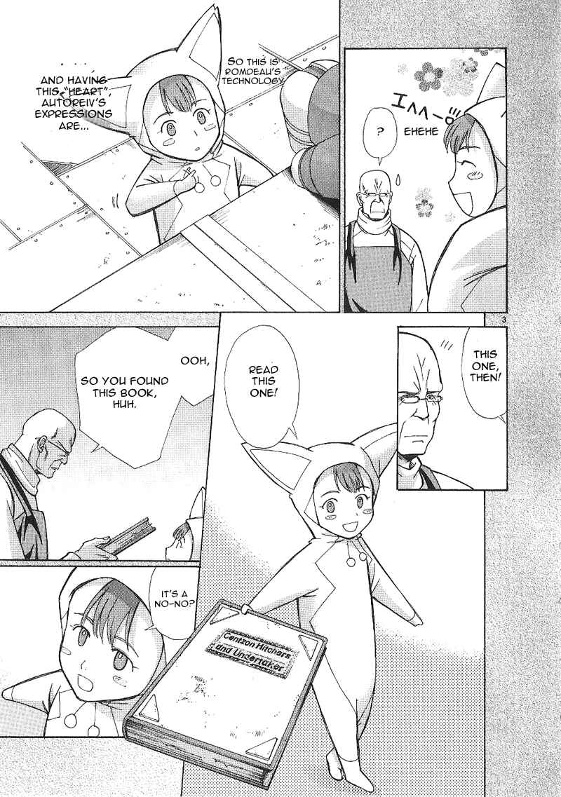 Page 12 Chapter 1 Ergo Proxy - Centzon Hitchers and Undertaker