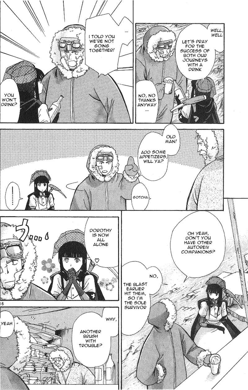 Page 29 Chapter 1 Ergo Proxy - Centzon Hitchers and Undertaker