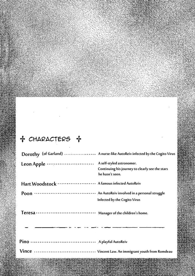 Page 9 Chapter 1 Ergo Proxy - Centzon Hitchers and Undertaker