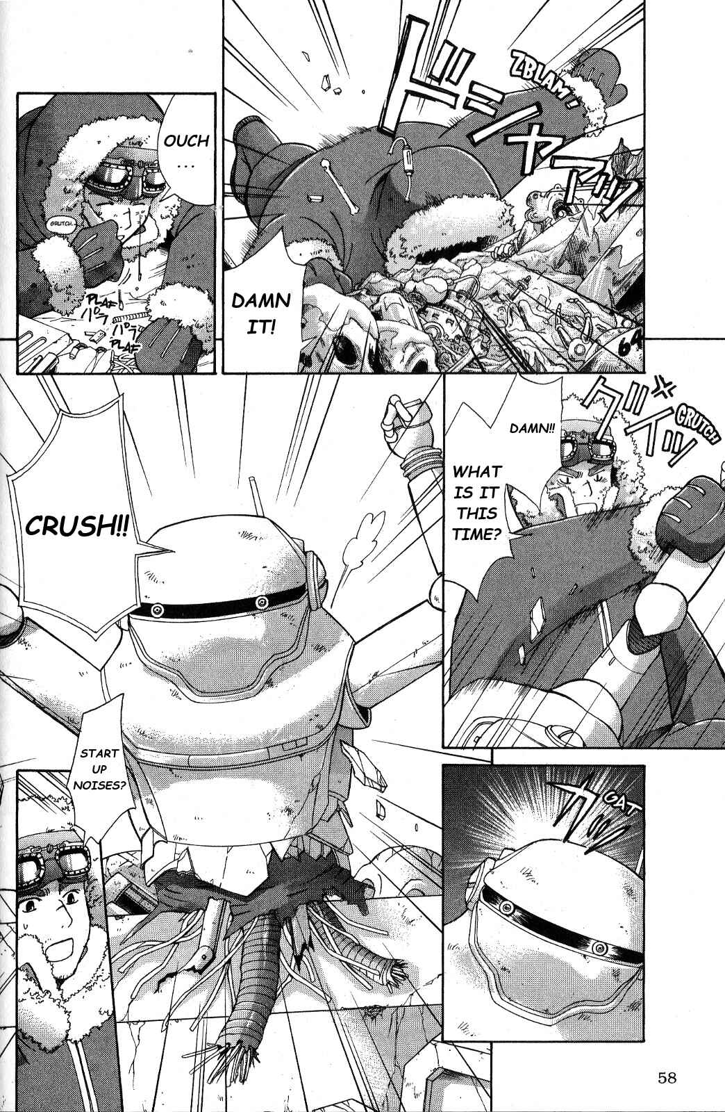 Page 11 Chapter 2 Ergo Proxy - Centzon Hitchers and Undertaker