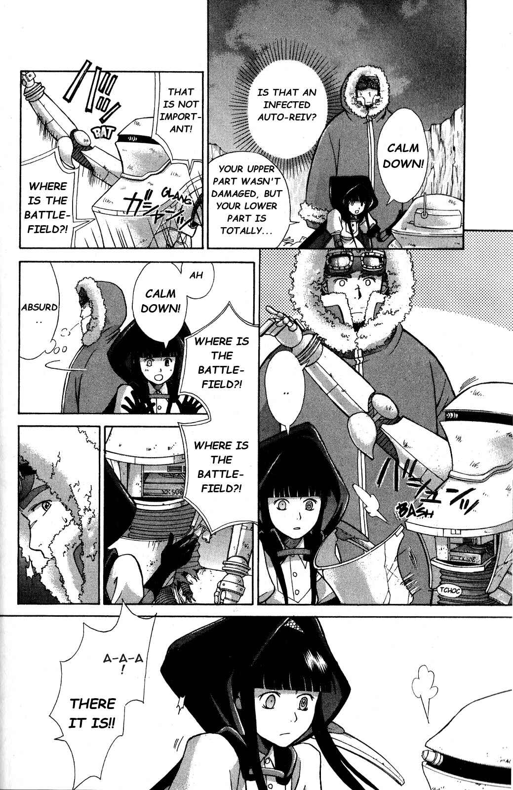 Page 13 Chapter 2 Ergo Proxy - Centzon Hitchers and Undertaker
