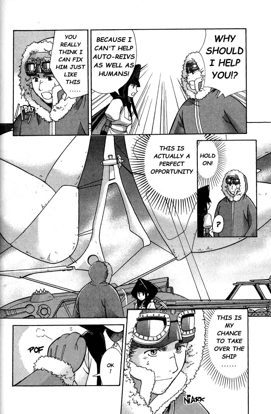 Page 15 Chapter 2 Ergo Proxy - Centzon Hitchers and Undertaker