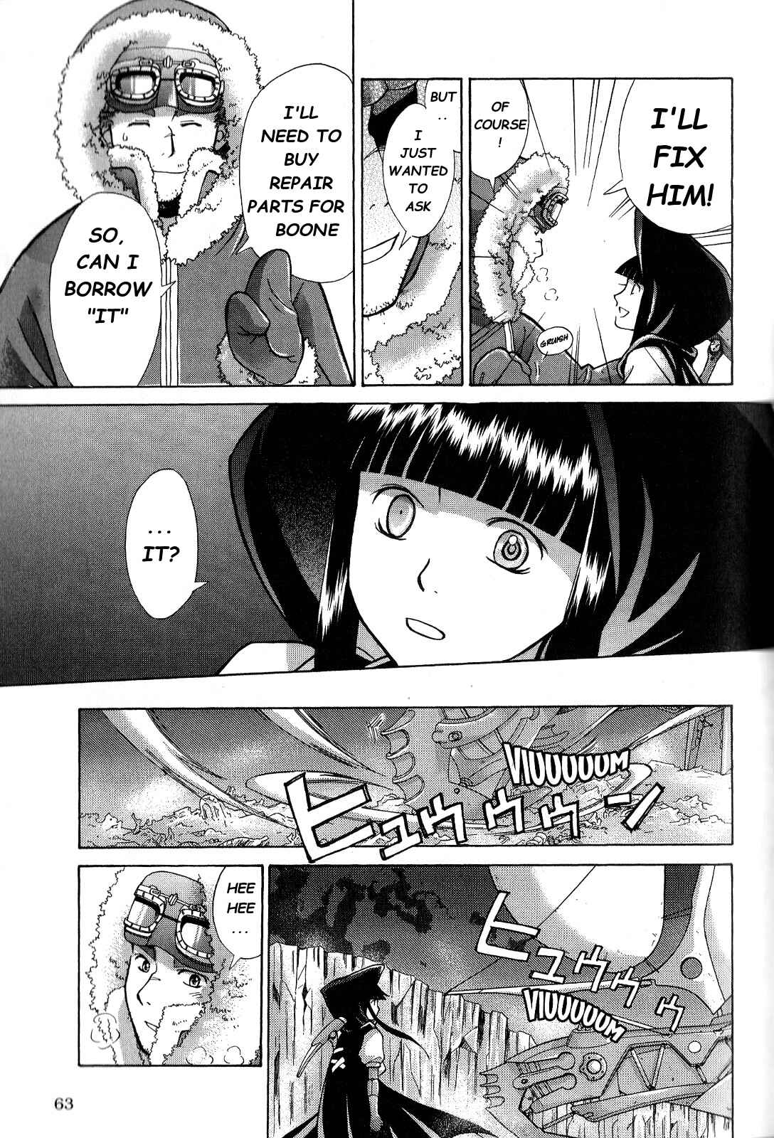 Page 16 Chapter 2 Ergo Proxy - Centzon Hitchers and Undertaker