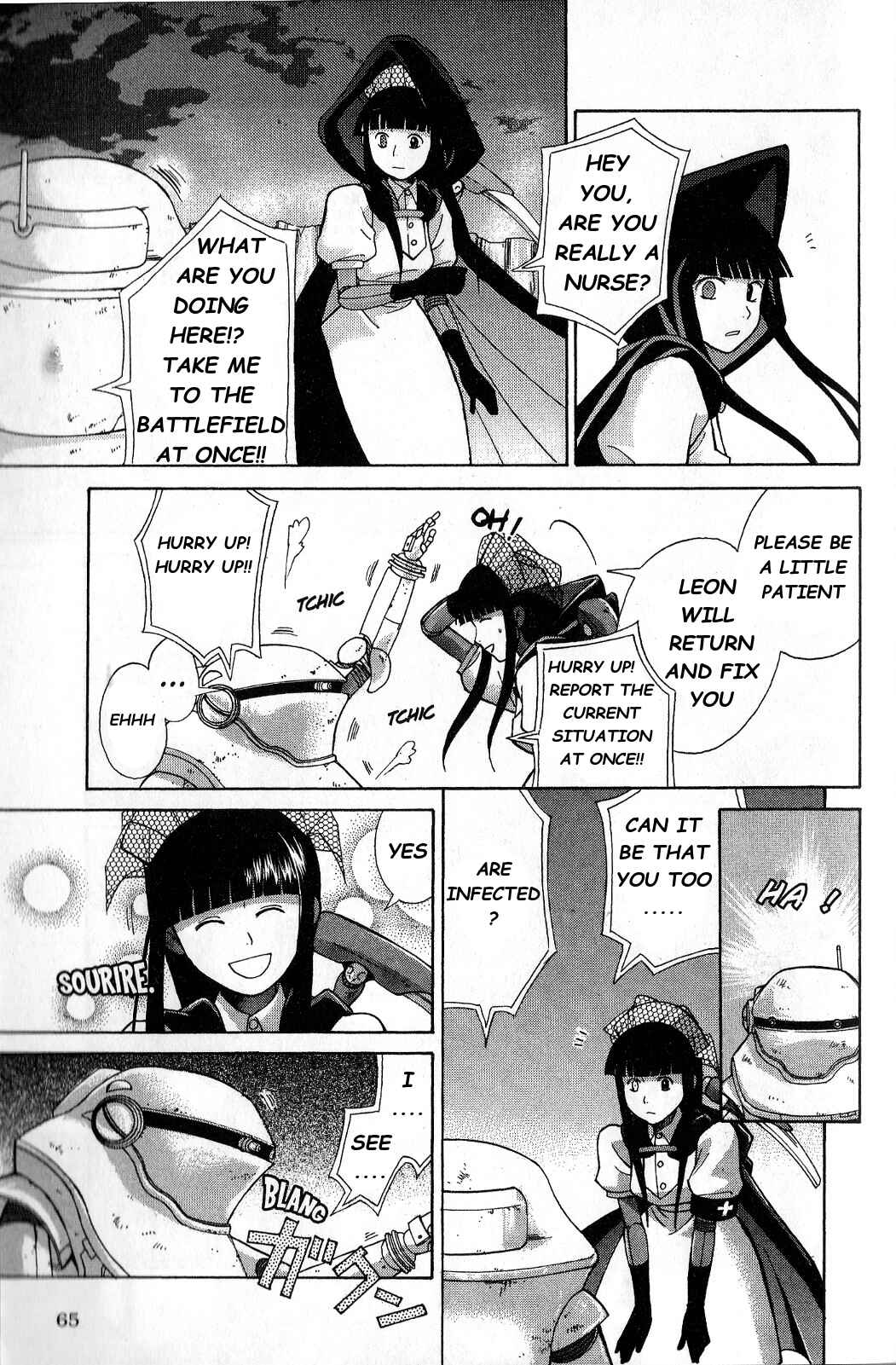 Page 18 Chapter 2 Ergo Proxy - Centzon Hitchers and Undertaker
