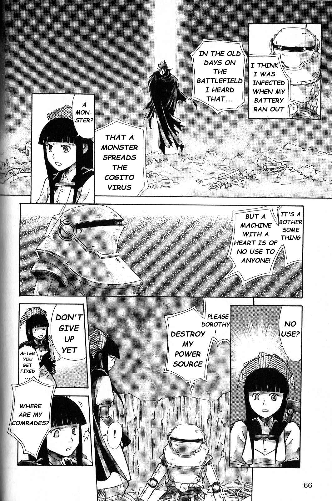 Page 19 Chapter 2 Ergo Proxy - Centzon Hitchers and Undertaker
