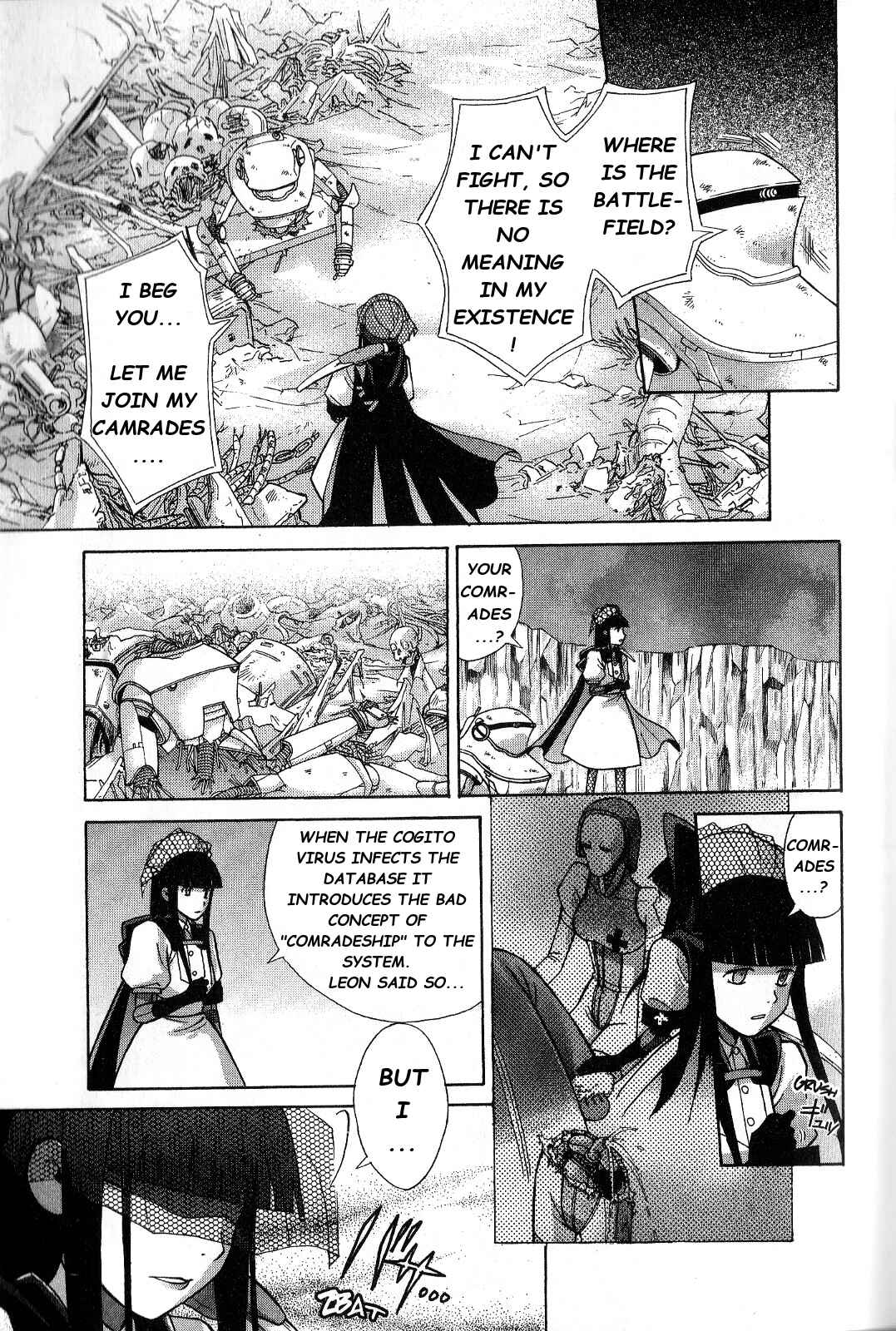 Page 20 Chapter 2 Ergo Proxy - Centzon Hitchers and Undertaker