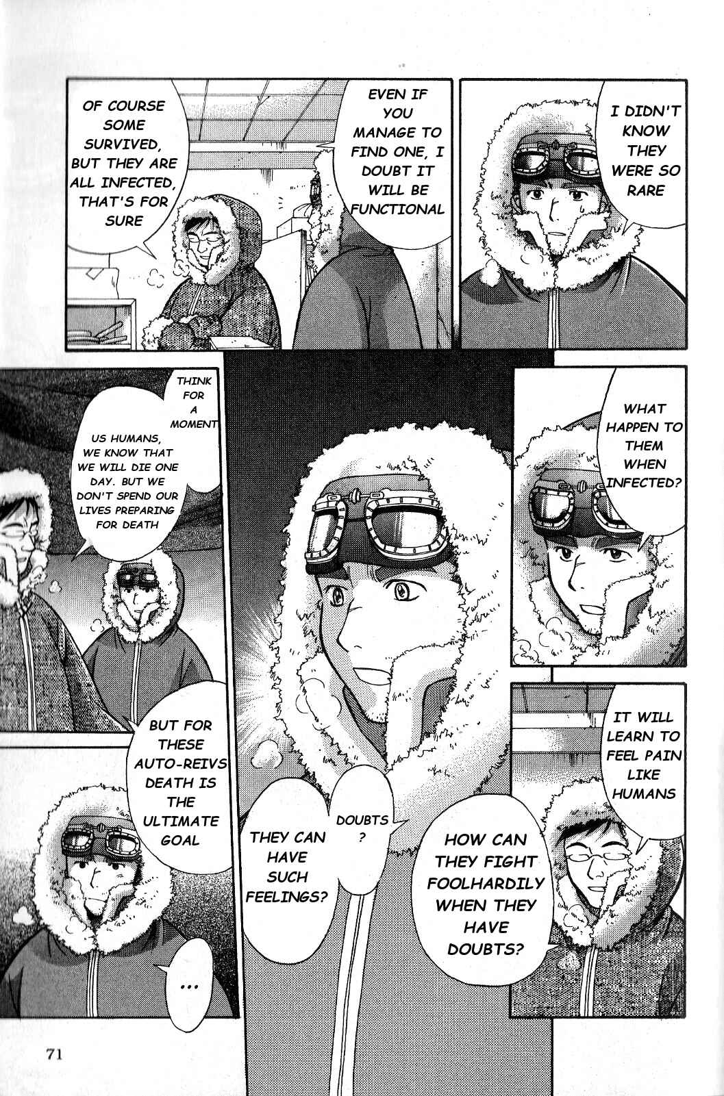 Page 24 Chapter 2 Ergo Proxy - Centzon Hitchers and Undertaker