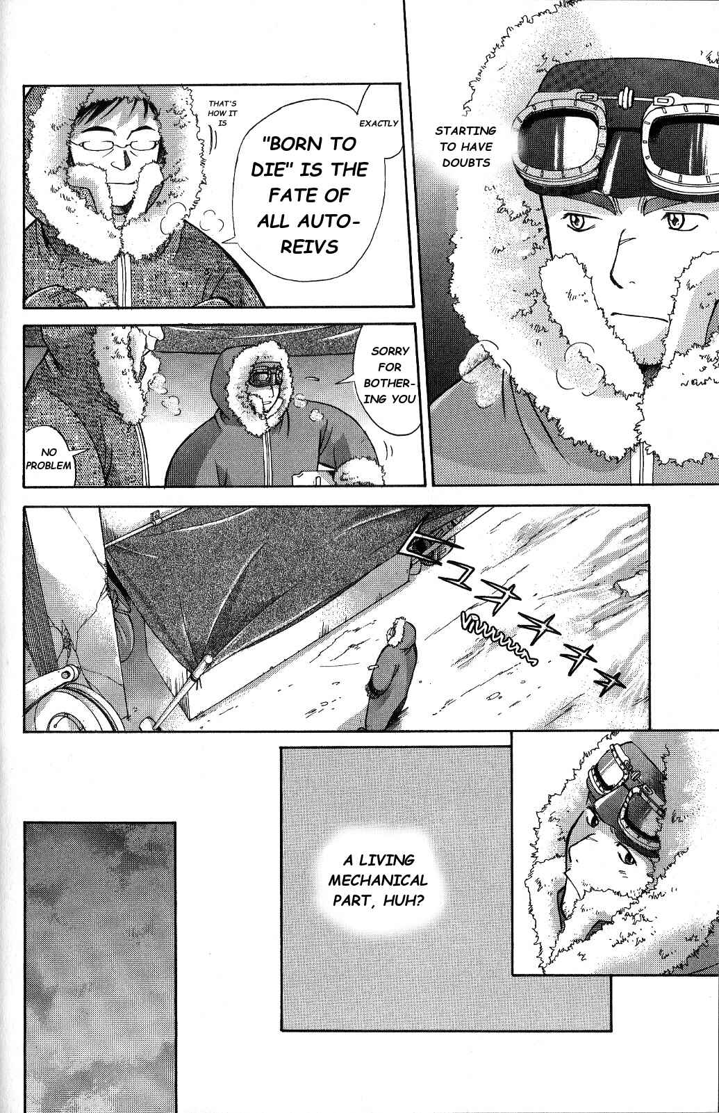 Page 25 Chapter 2 Ergo Proxy - Centzon Hitchers and Undertaker