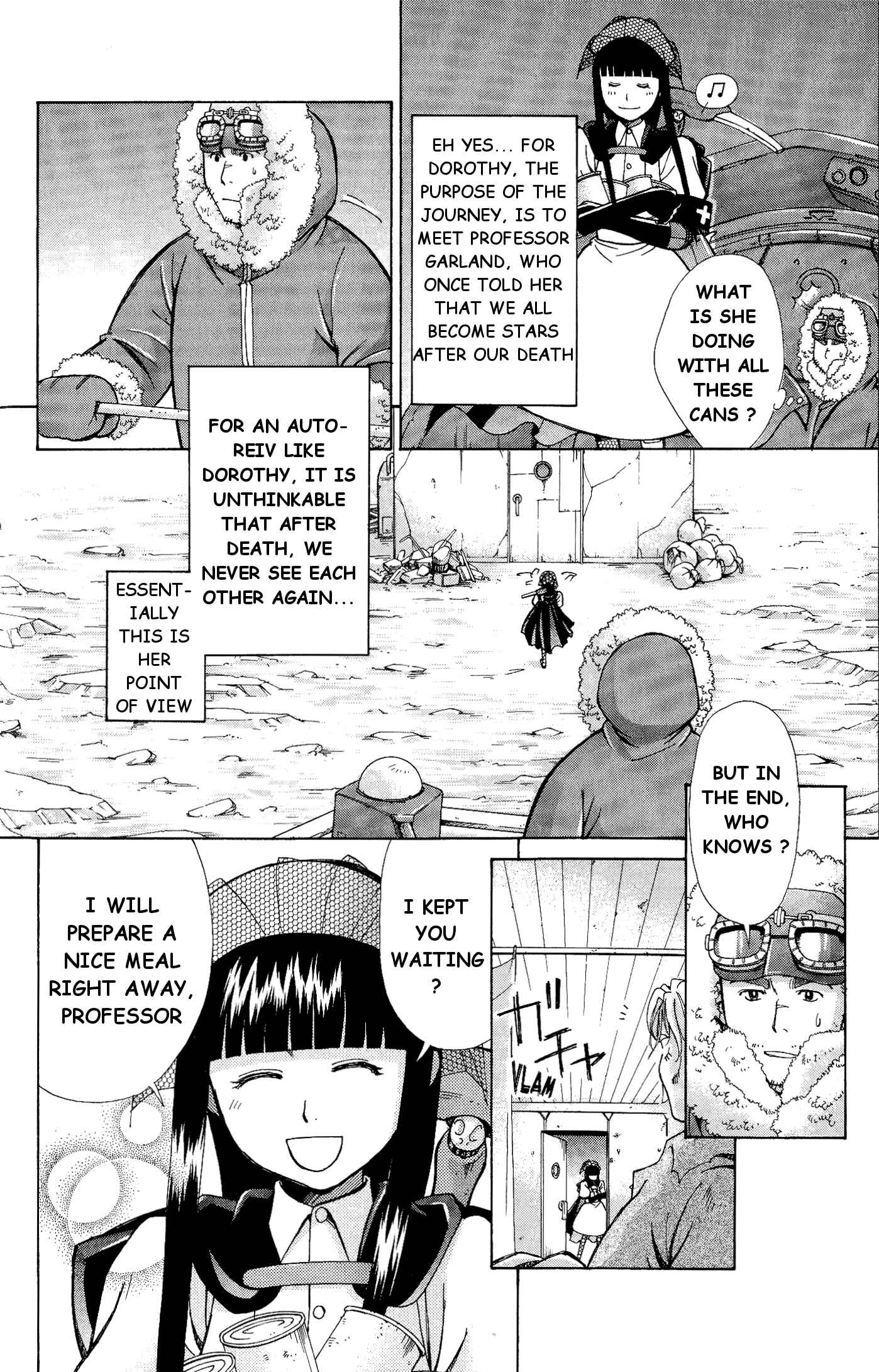 Page 16 Chapter 6 Ergo Proxy - Centzon Hitchers and Undertaker