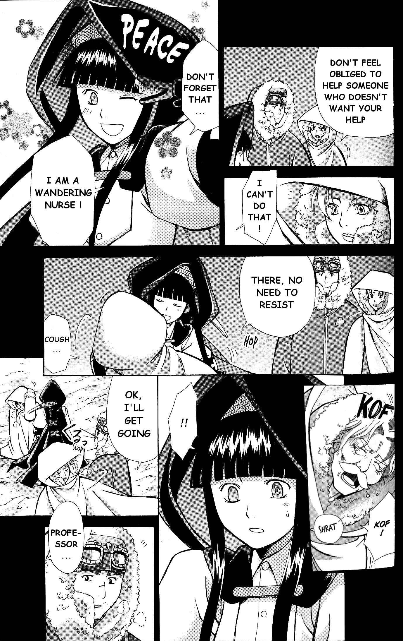 Page 19 Chapter 6 Ergo Proxy - Centzon Hitchers and Undertaker