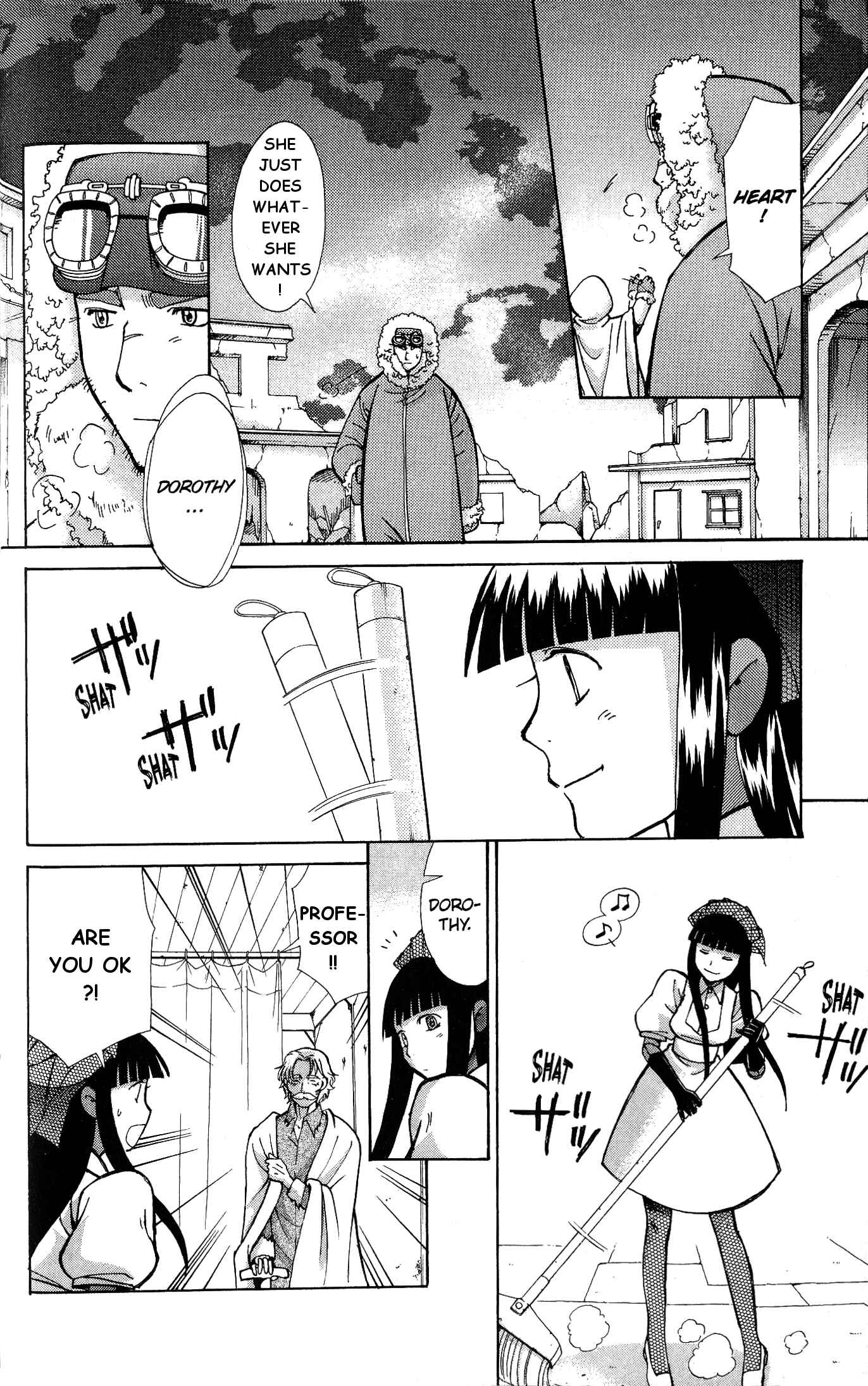 Page 24 Chapter 6 Ergo Proxy - Centzon Hitchers and Undertaker