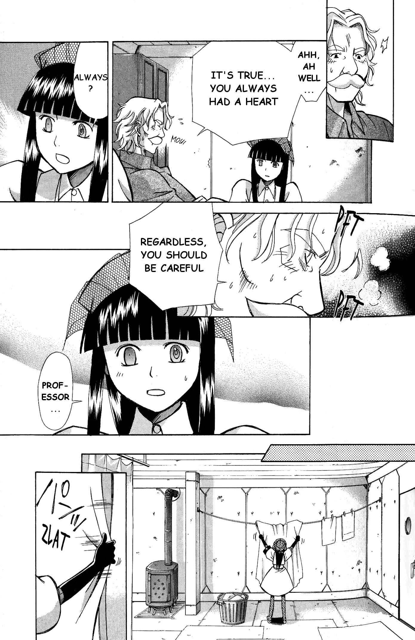 Page 31 Chapter 6 Ergo Proxy - Centzon Hitchers and Undertaker