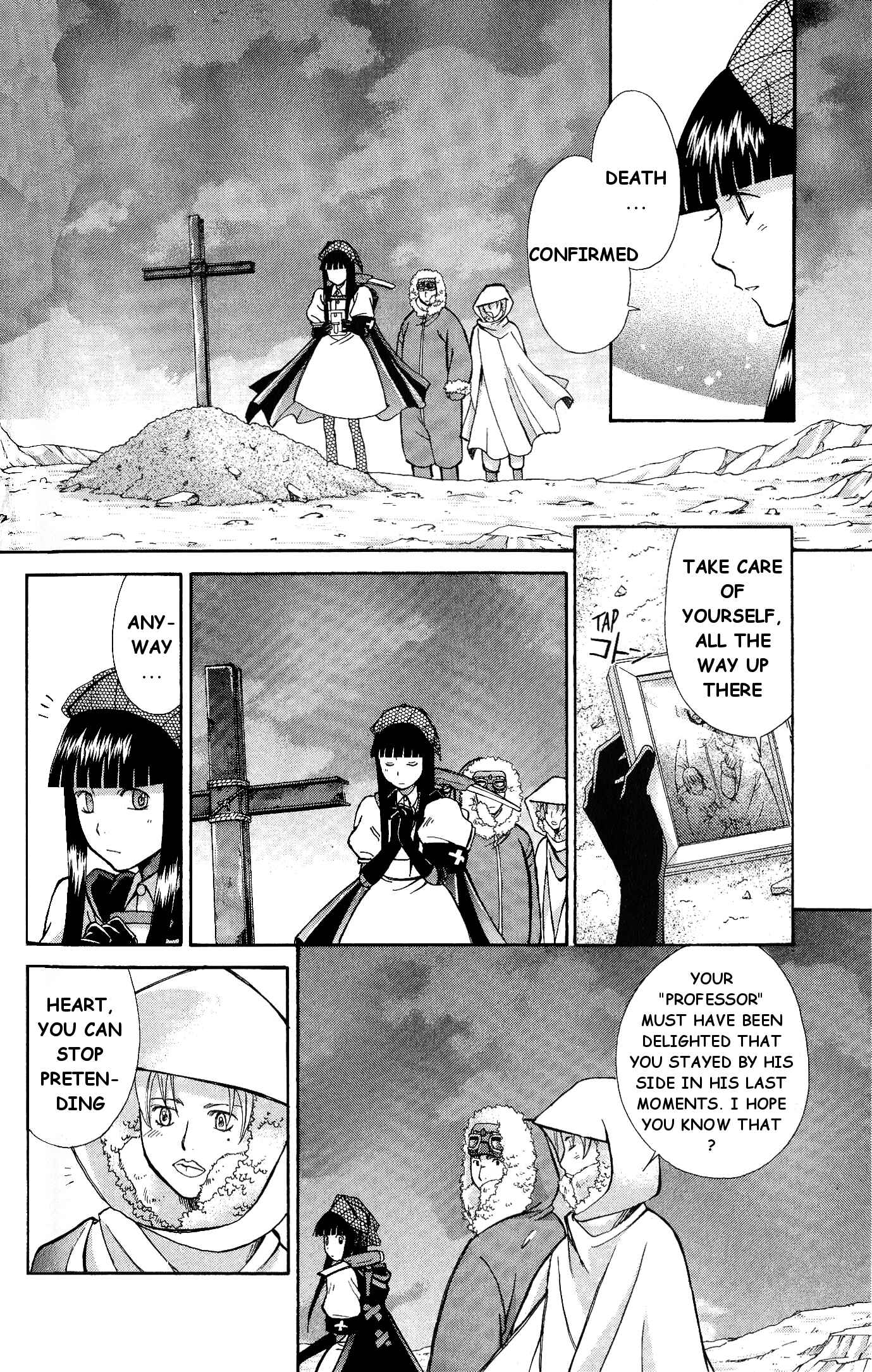 Page 42 Chapter 6 Ergo Proxy - Centzon Hitchers and Undertaker