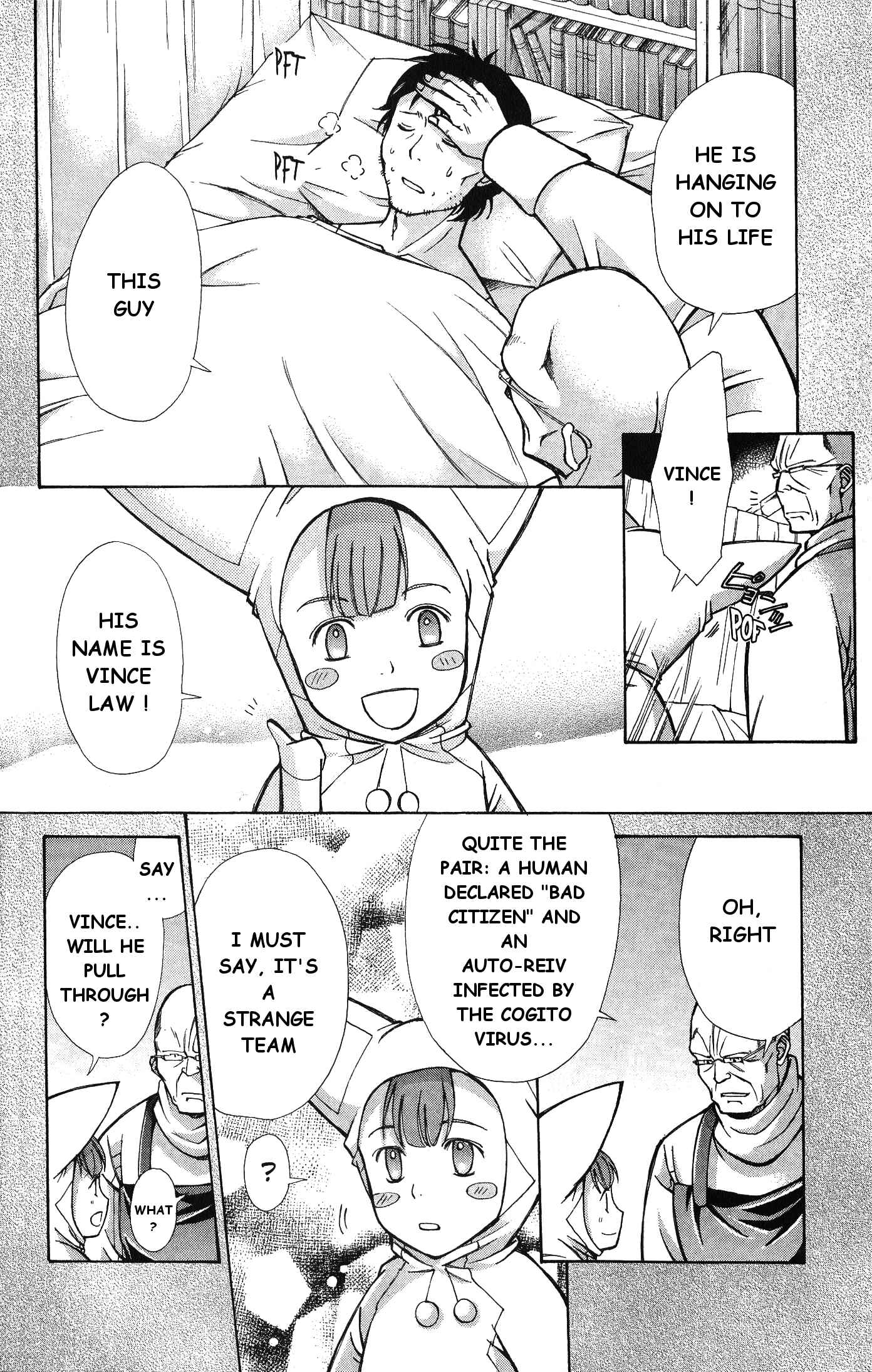 Page 8 Chapter 6 Ergo Proxy - Centzon Hitchers and Undertaker