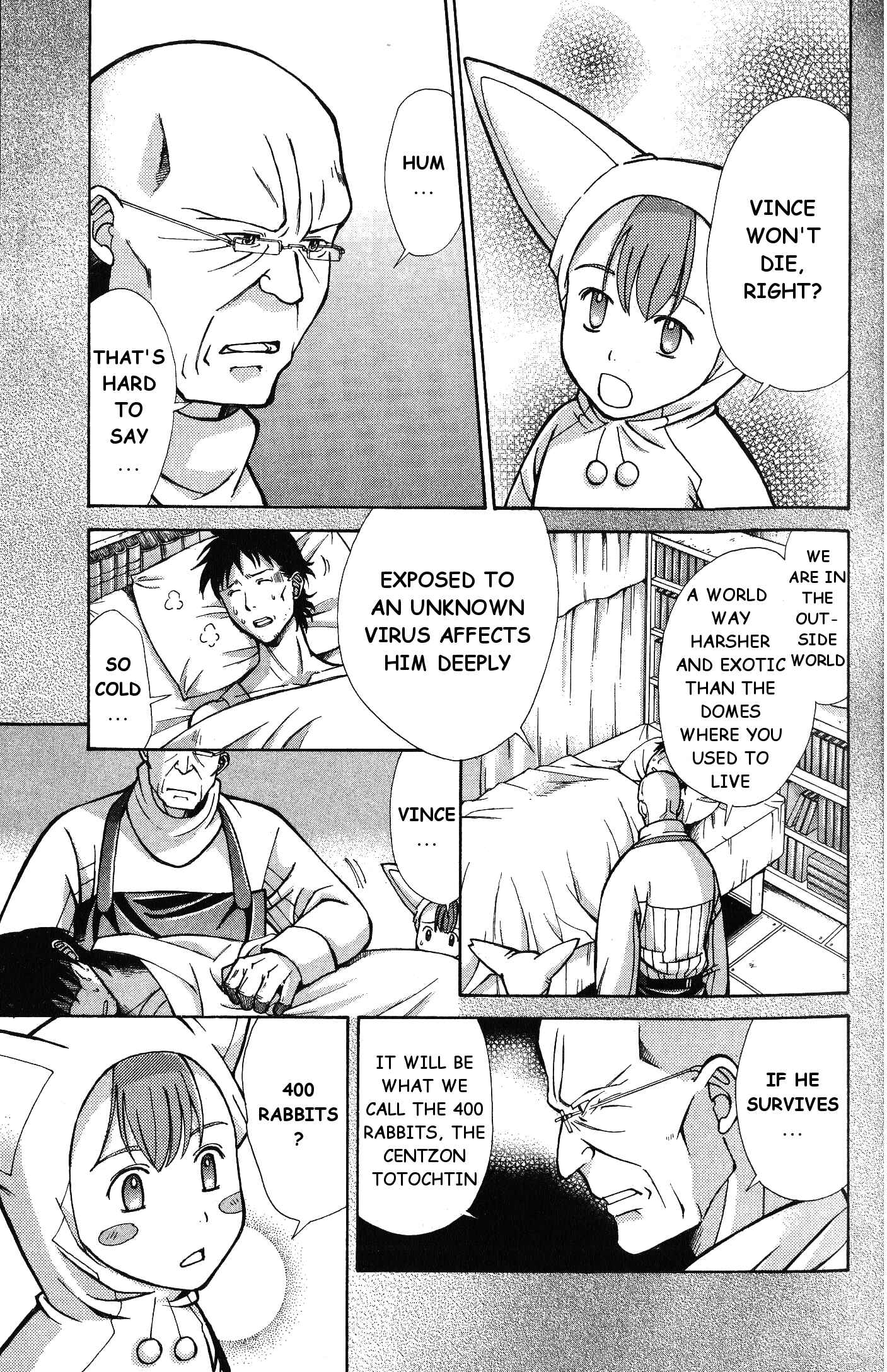 Page 9 Chapter 6 Ergo Proxy - Centzon Hitchers and Undertaker