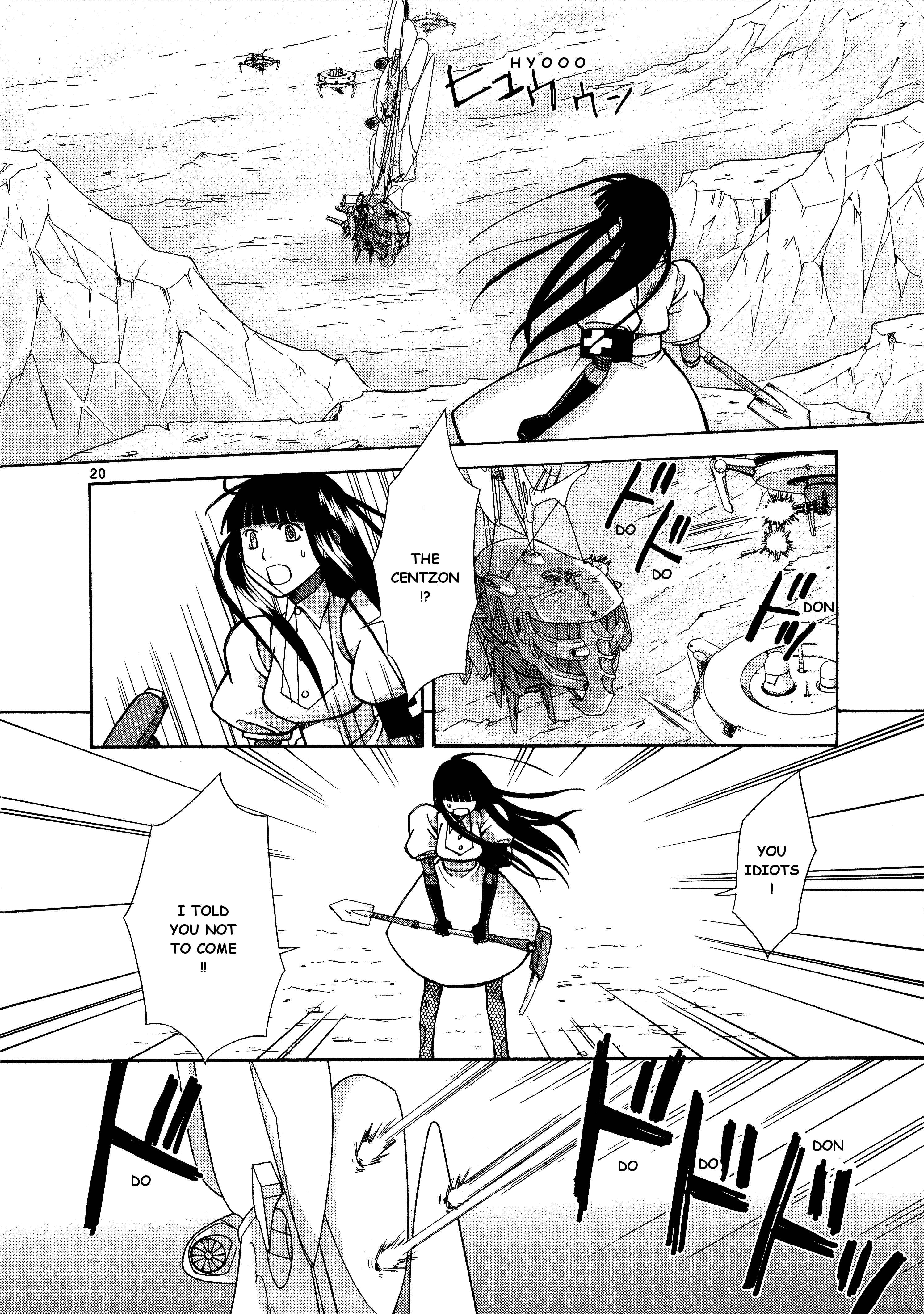 Page 21 Chapter 10 Ergo Proxy - Centzon Hitchers and Undertaker