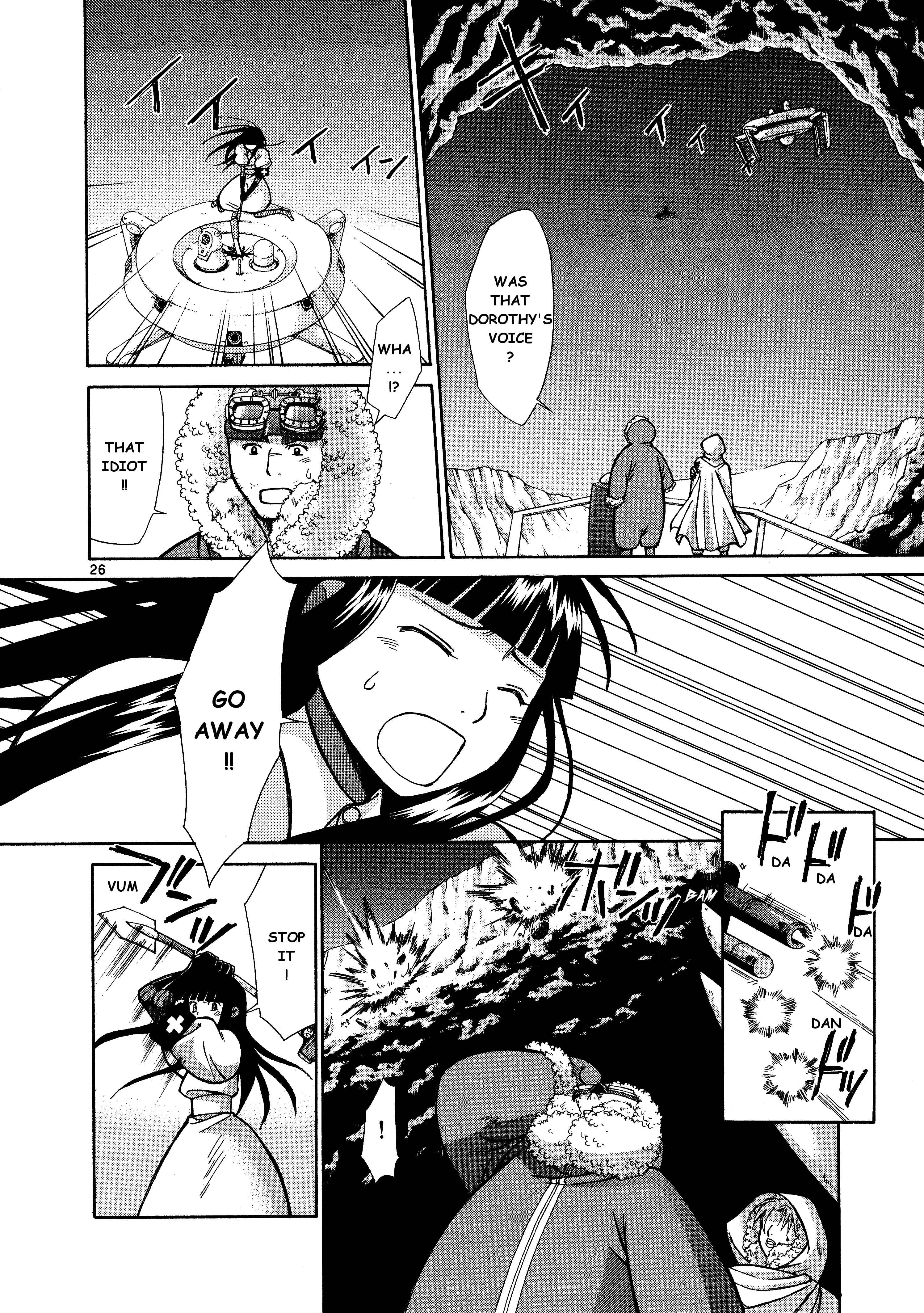 Page 27 Chapter 10 Ergo Proxy - Centzon Hitchers and Undertaker